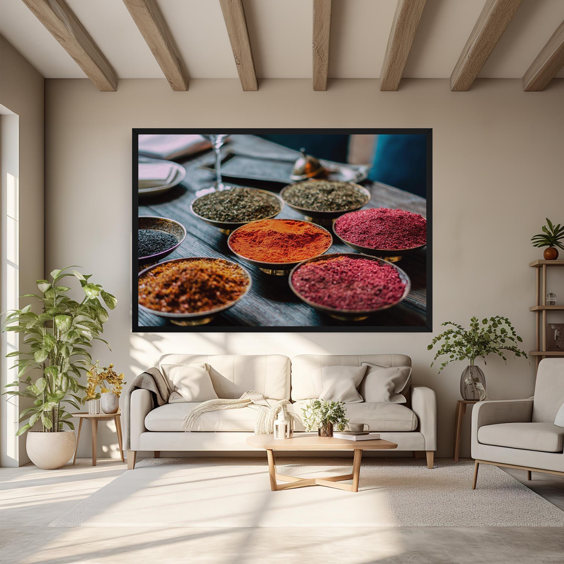 Leinwandbild Papper Mix mockup 6