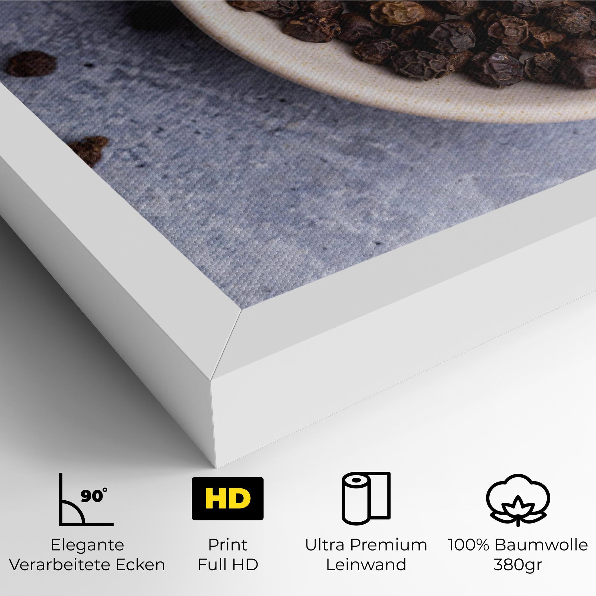 Leinwandbild Black Pepper mockup 4