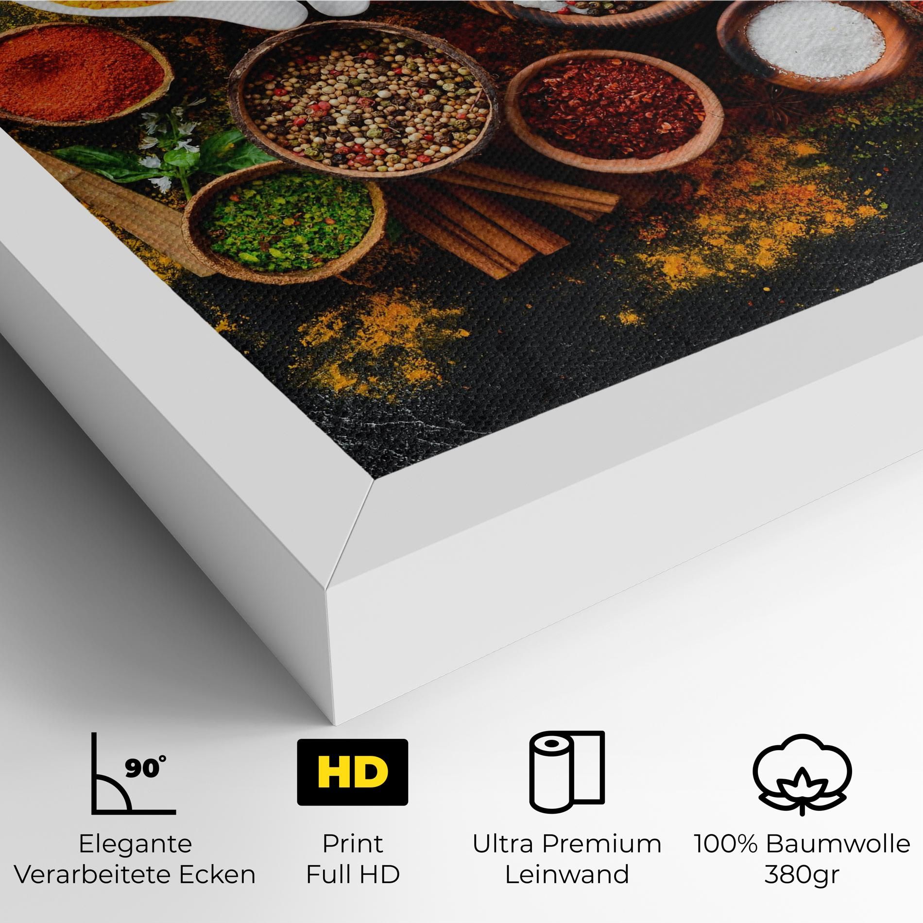 Colorful Herbs Spices mockup 4