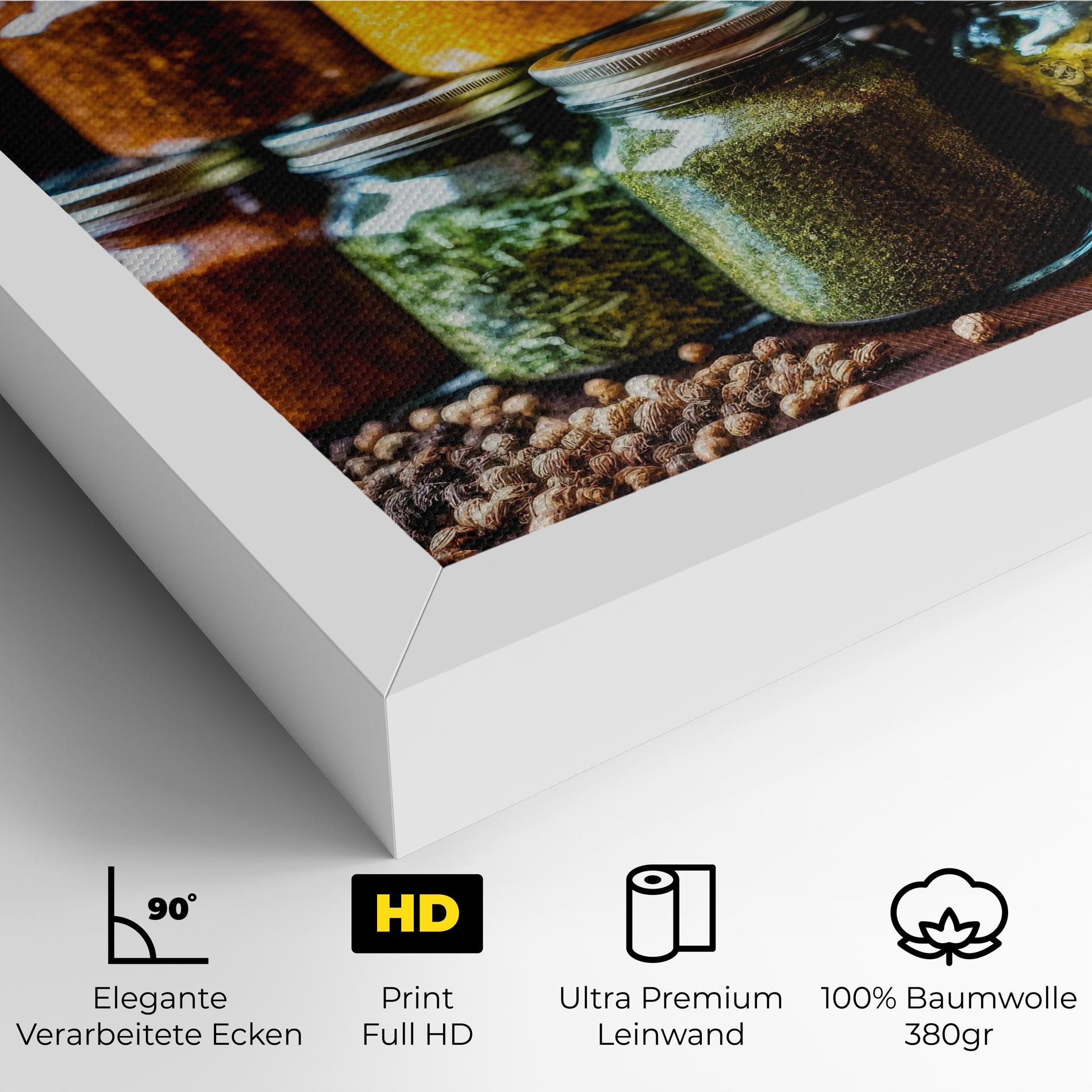 Leinwandbild Kitchen Spice Up mockup 4