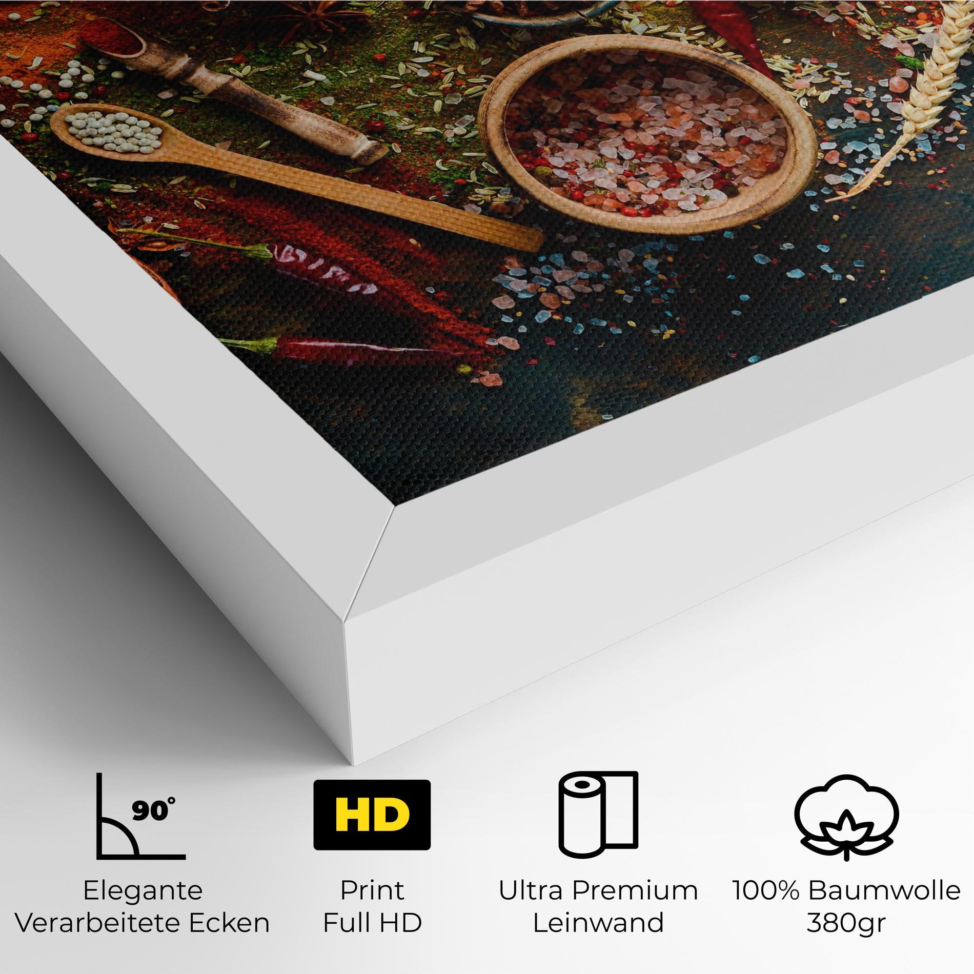 Leinwandbild Seasonings Mix mockup 4