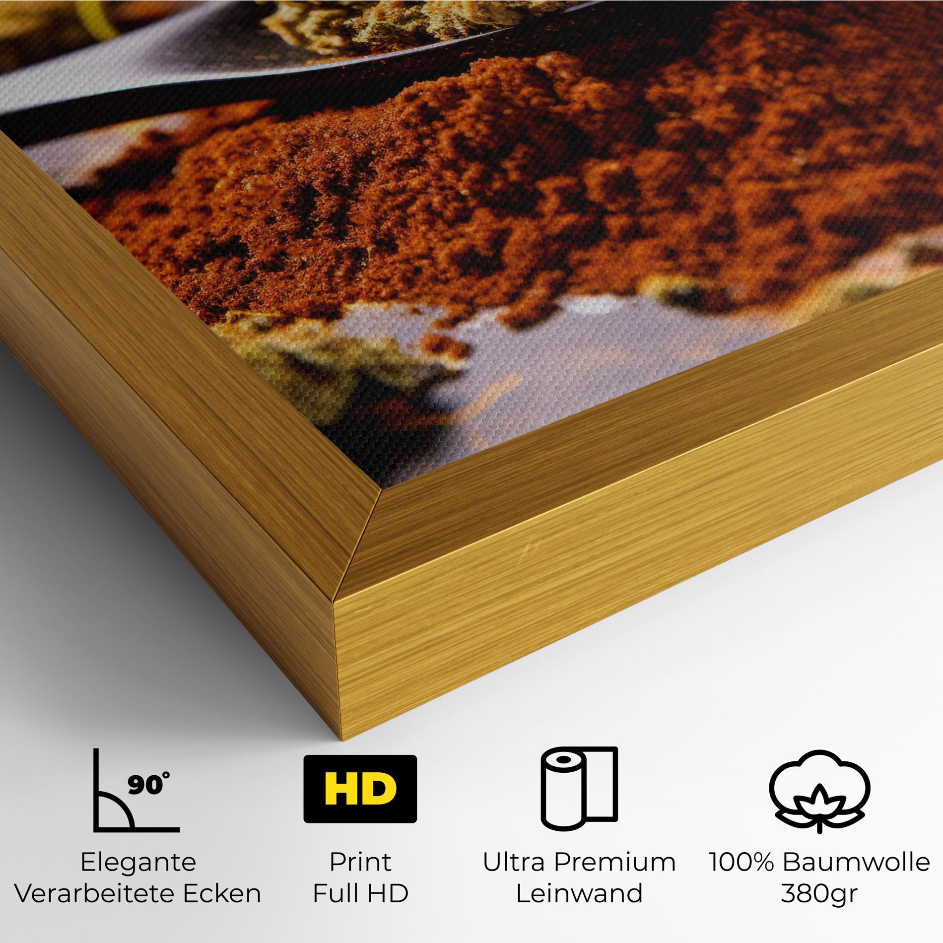 Leinwandbild Cannabis Seasoning mockup 4