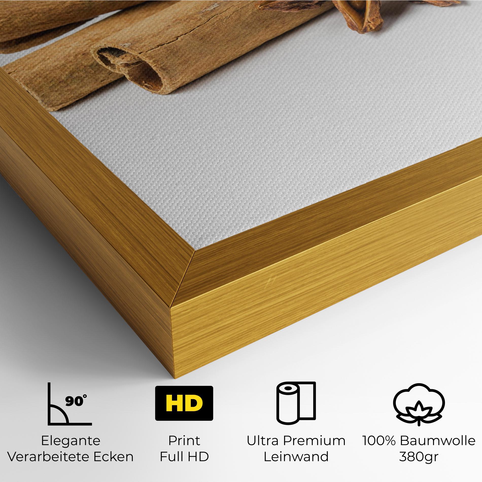 Leinwandbild Cinnamon Anise mockup 4