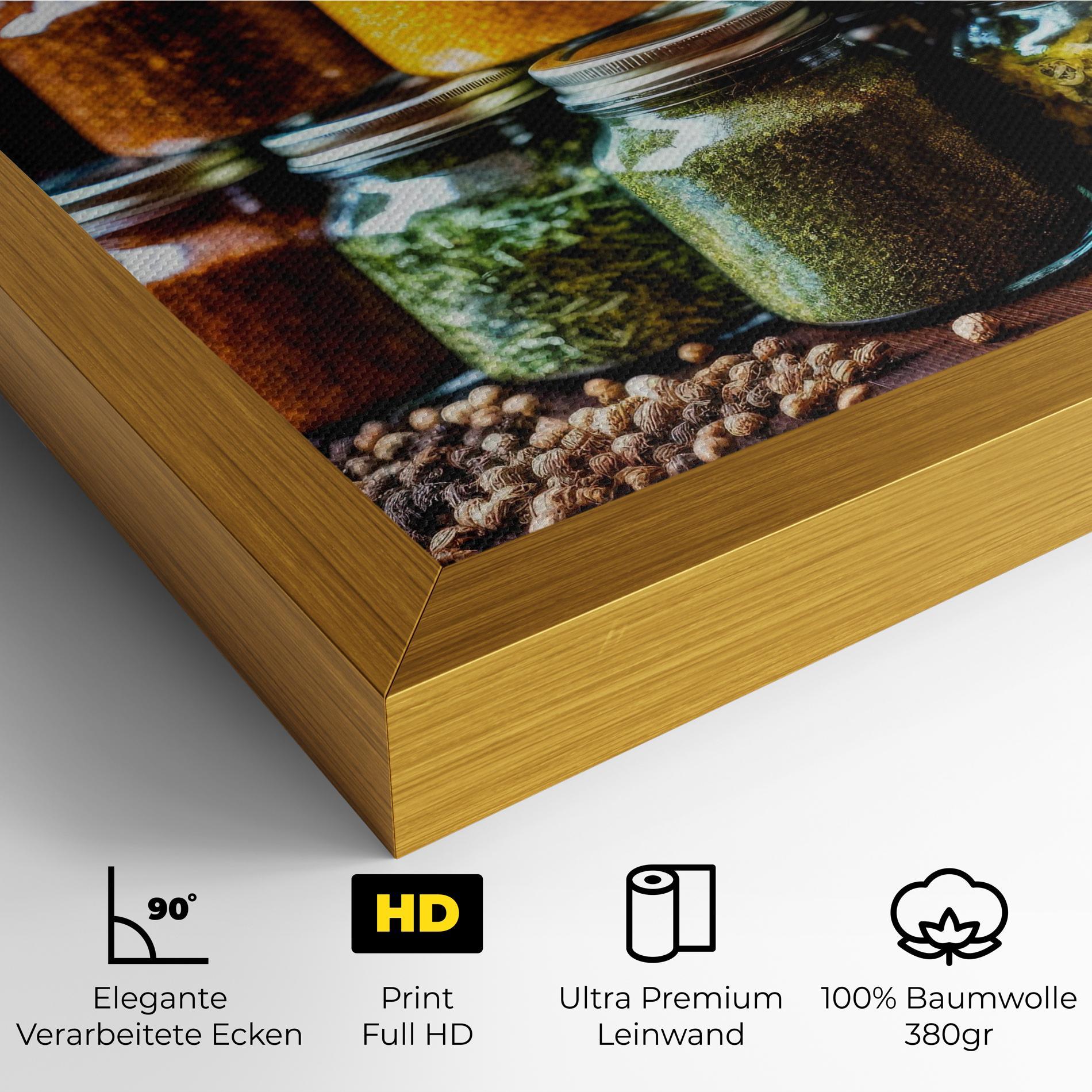 Leinwandbild Kitchen Spice Up mockup 4