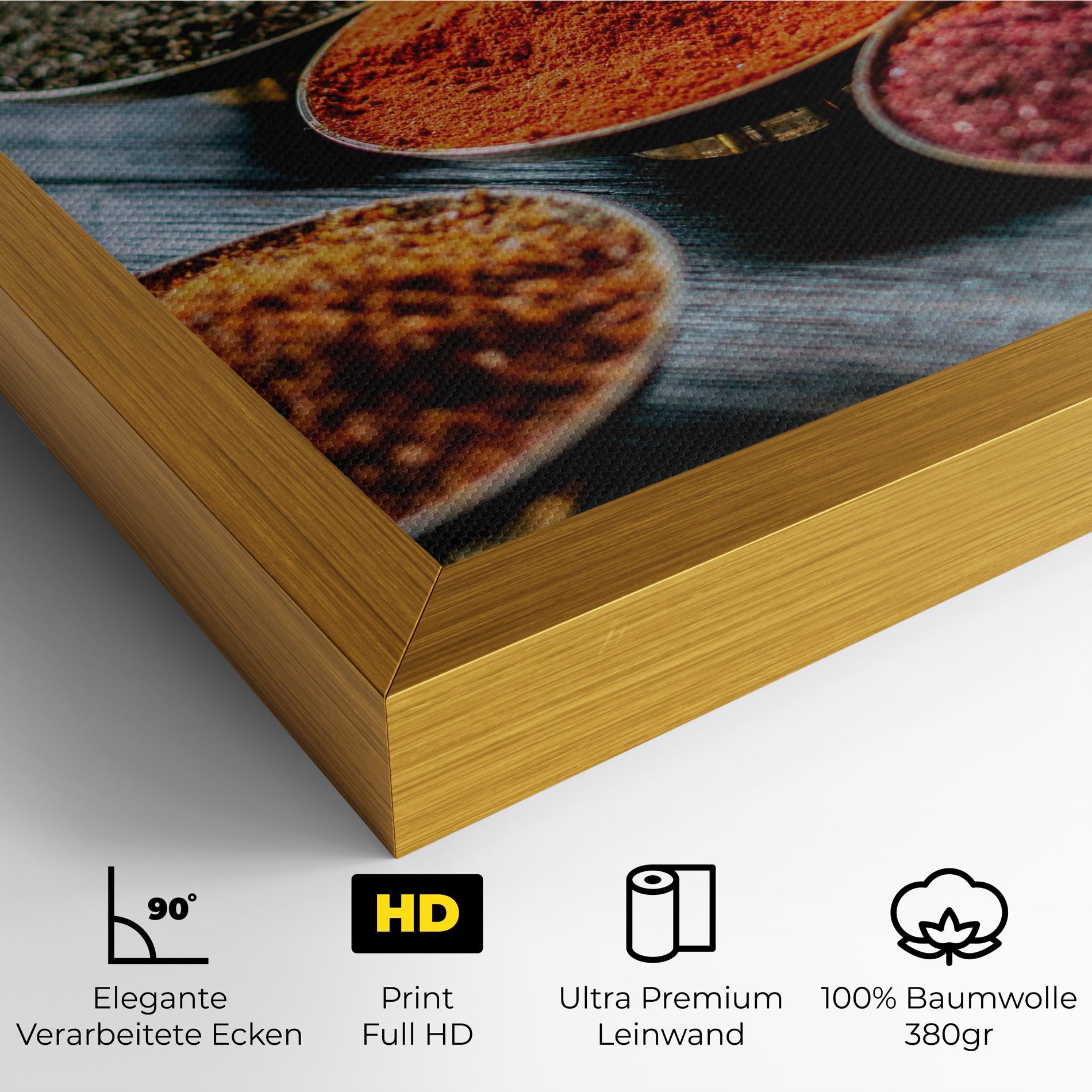 Leinwandbild Papper Mix mockup 4