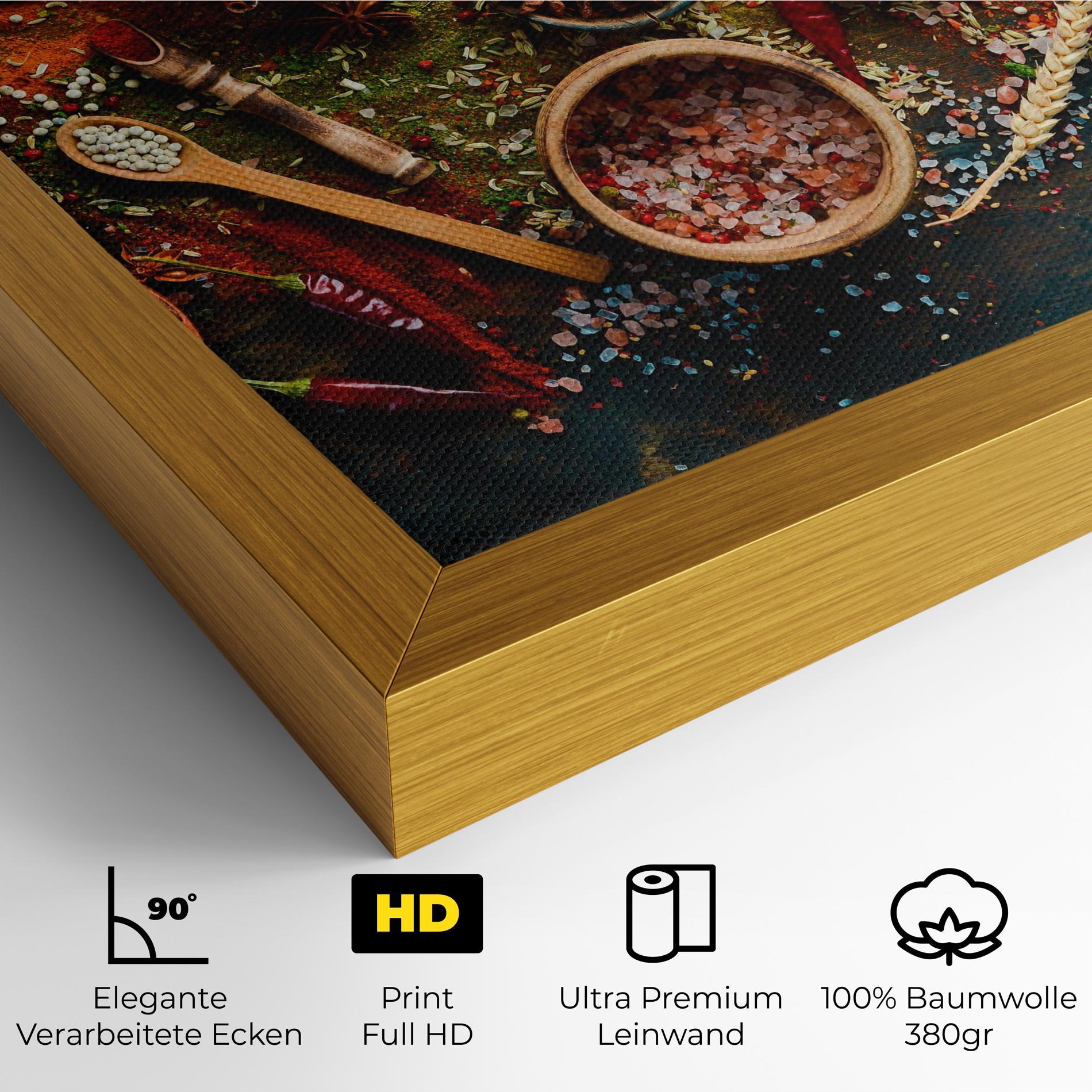Leinwandbild Seasonings Mix mockup 4