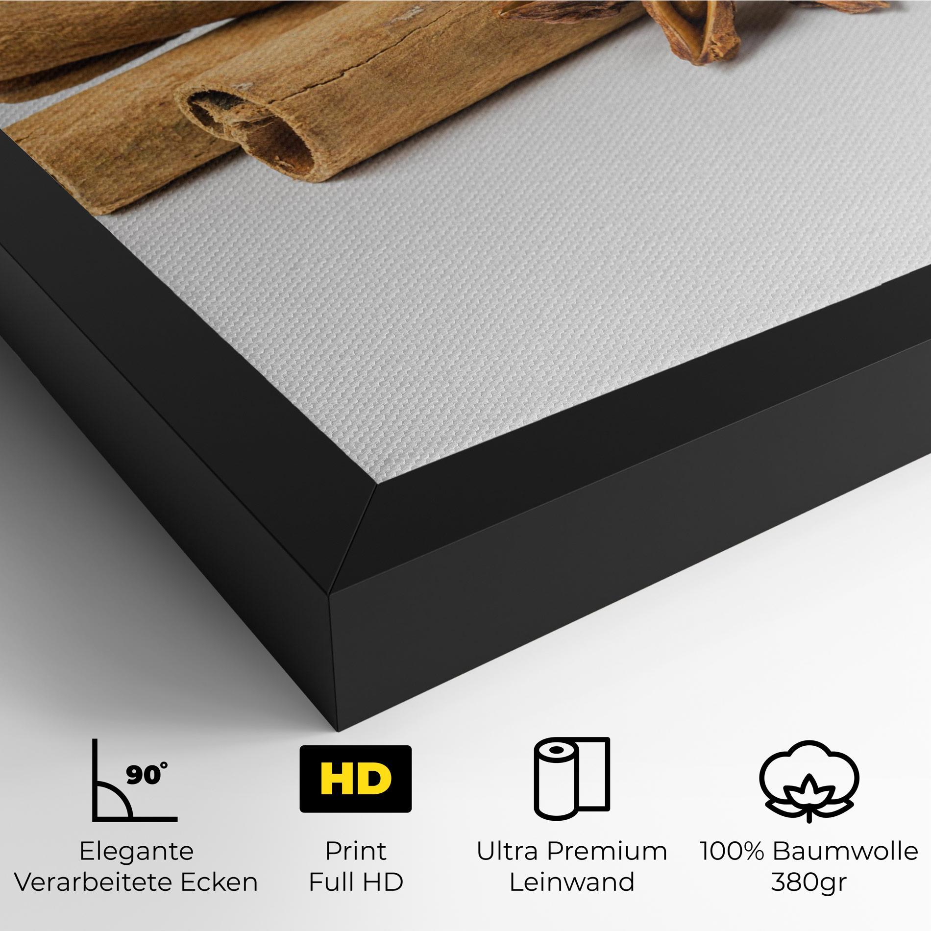 Leinwandbild Cinnamon Anise mockup 4