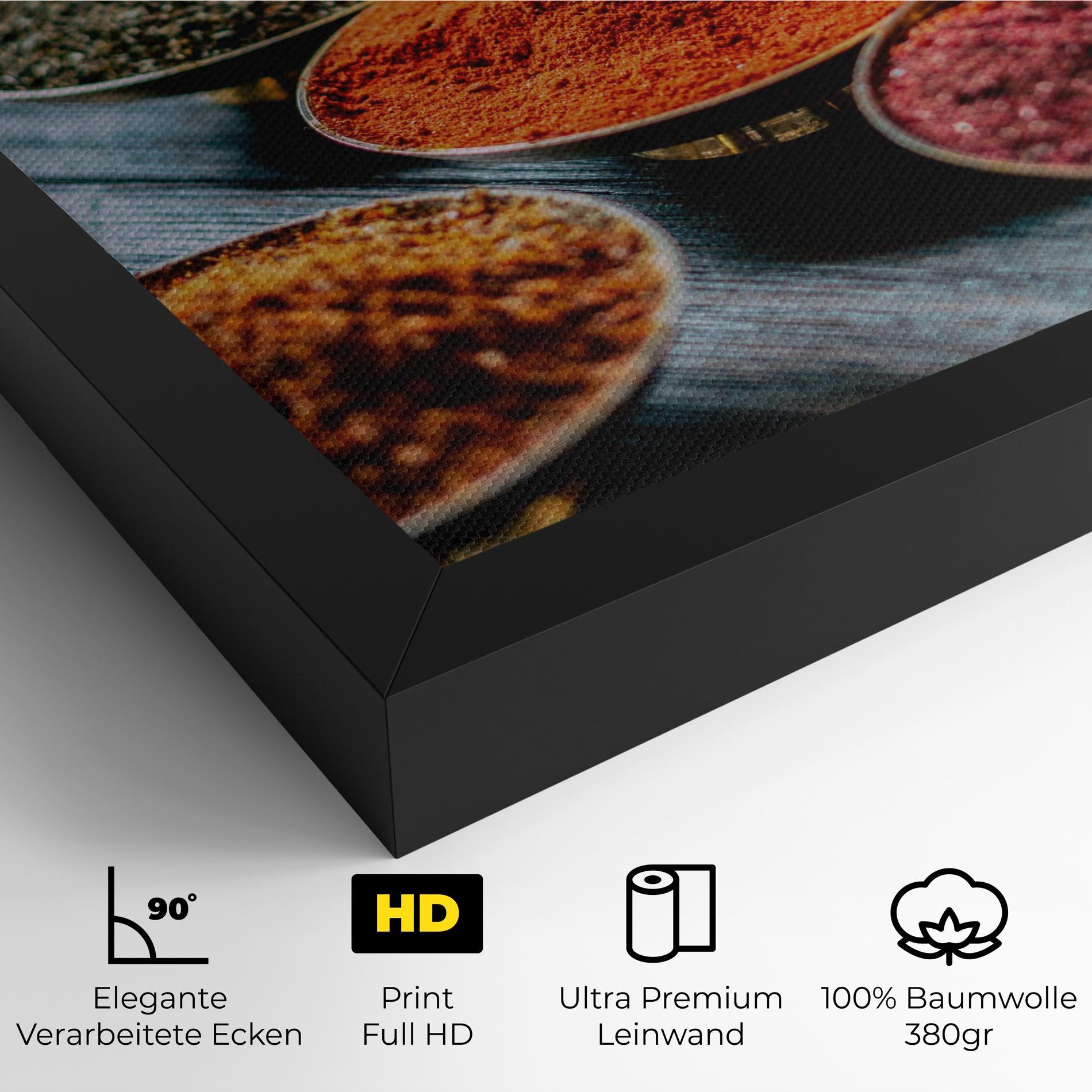 Leinwandbild Papper Mix mockup 4