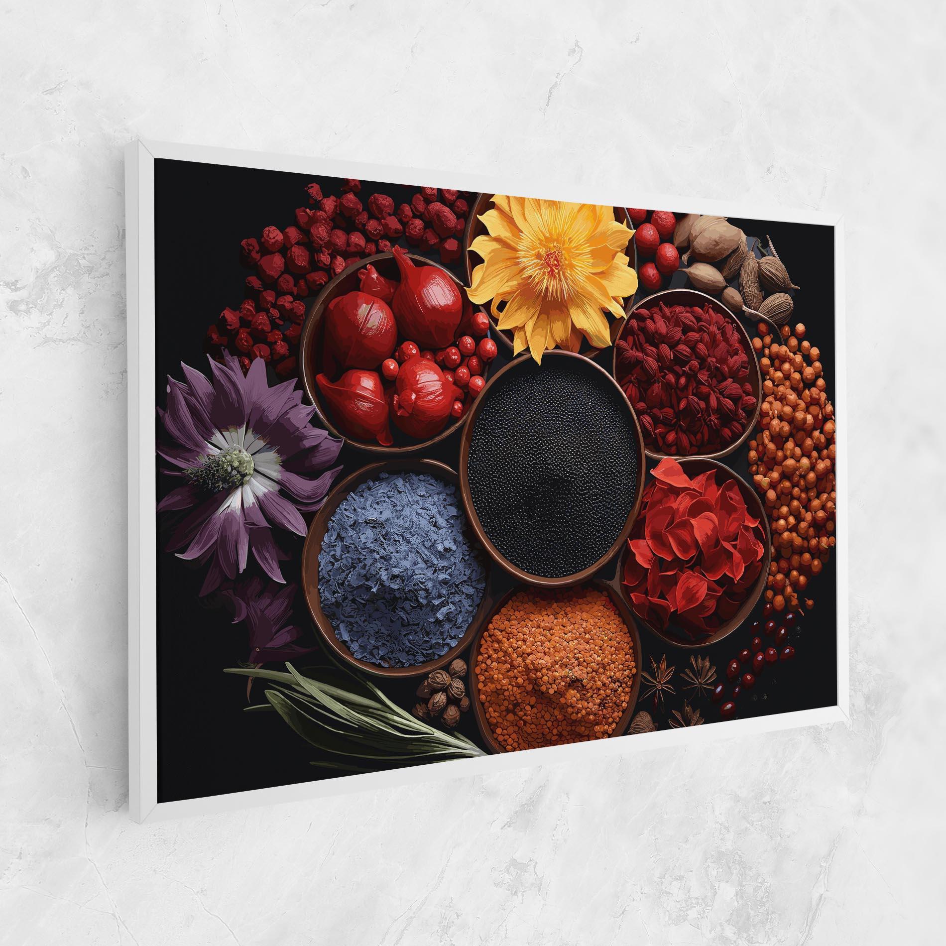 Leinwandbild Autumn Color Spices mockup 1