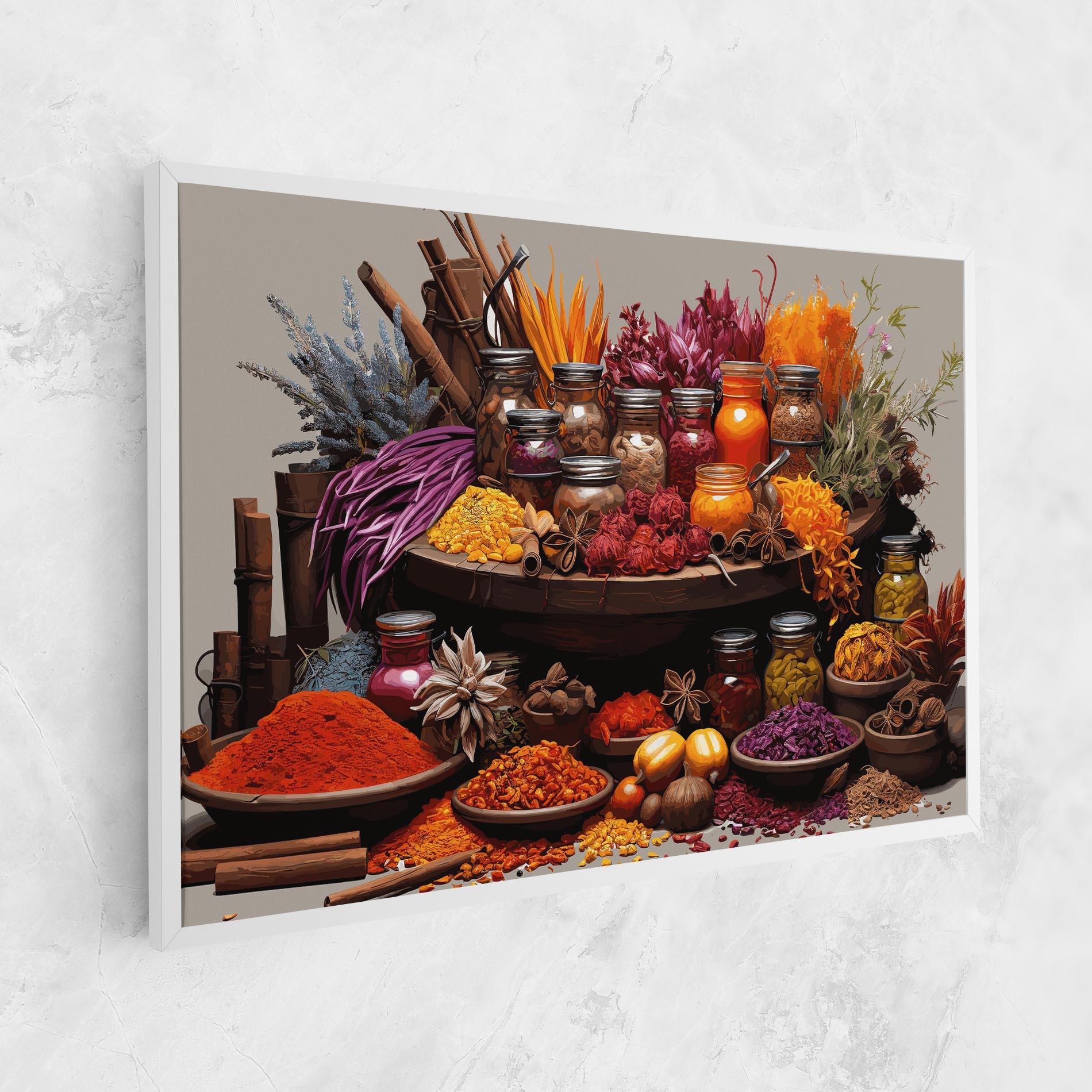 Leinwandbild Autumn Seasoning mockup 1