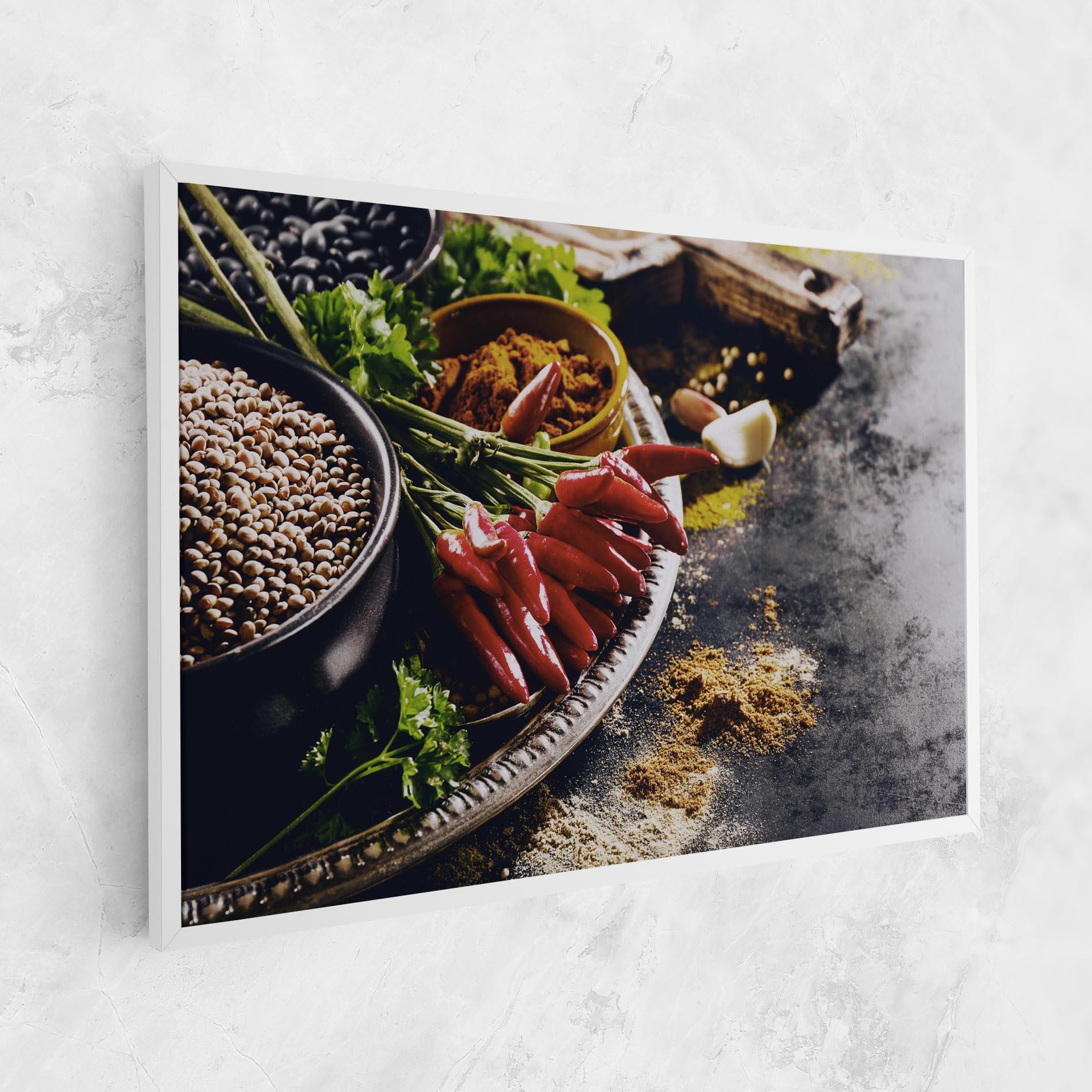 Leinwandbild Grocery Spices mockup 1