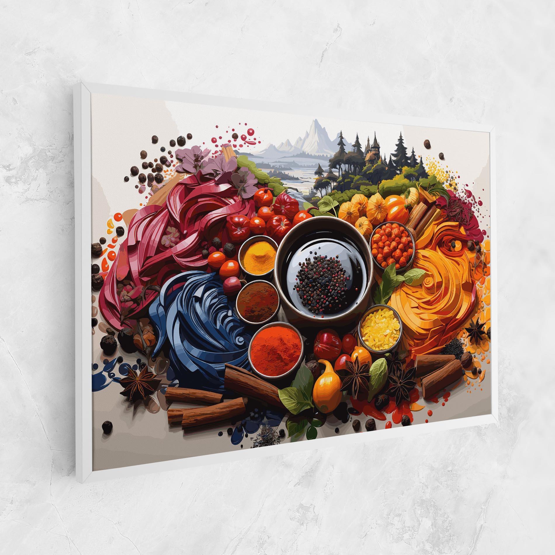 Leinwandbild Spices Village mockup 1