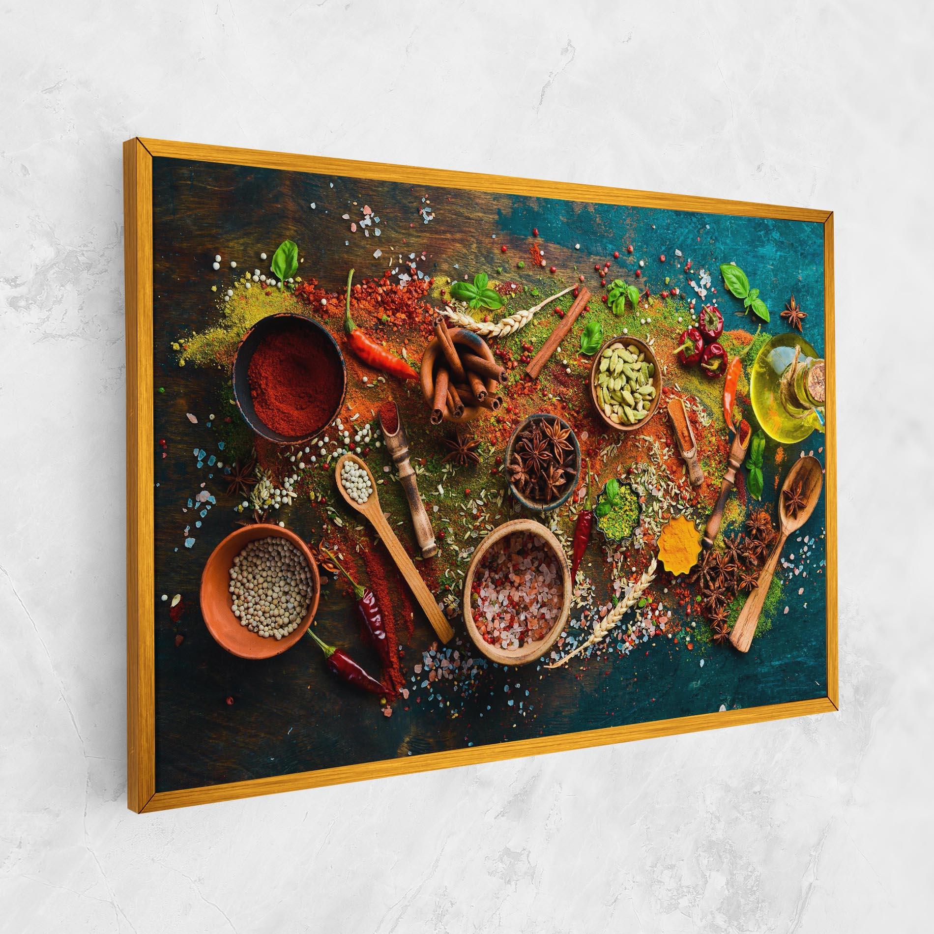 Leinwandbild Seasonings Mix mockup 1