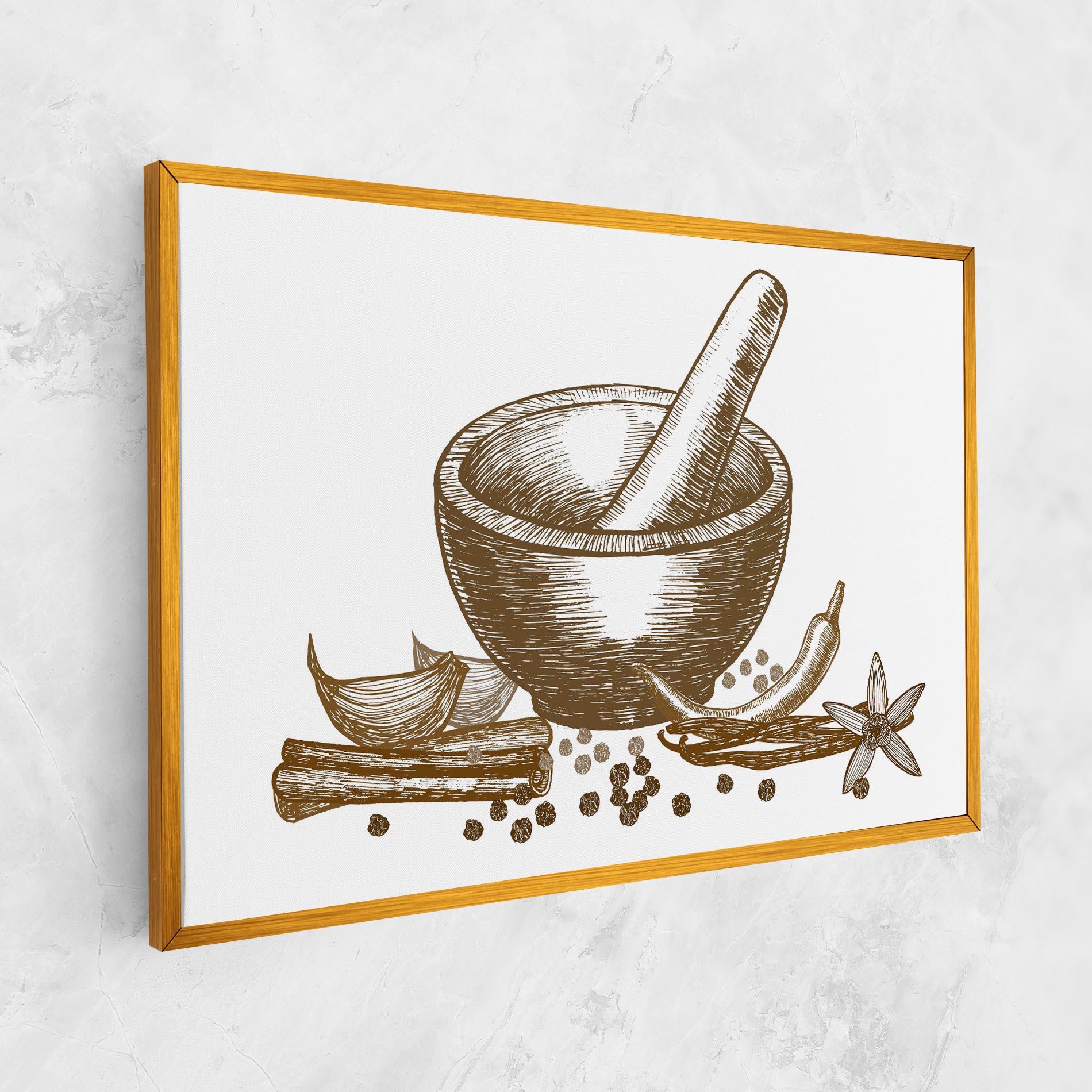 Leinwandbild Spicies mockup 1