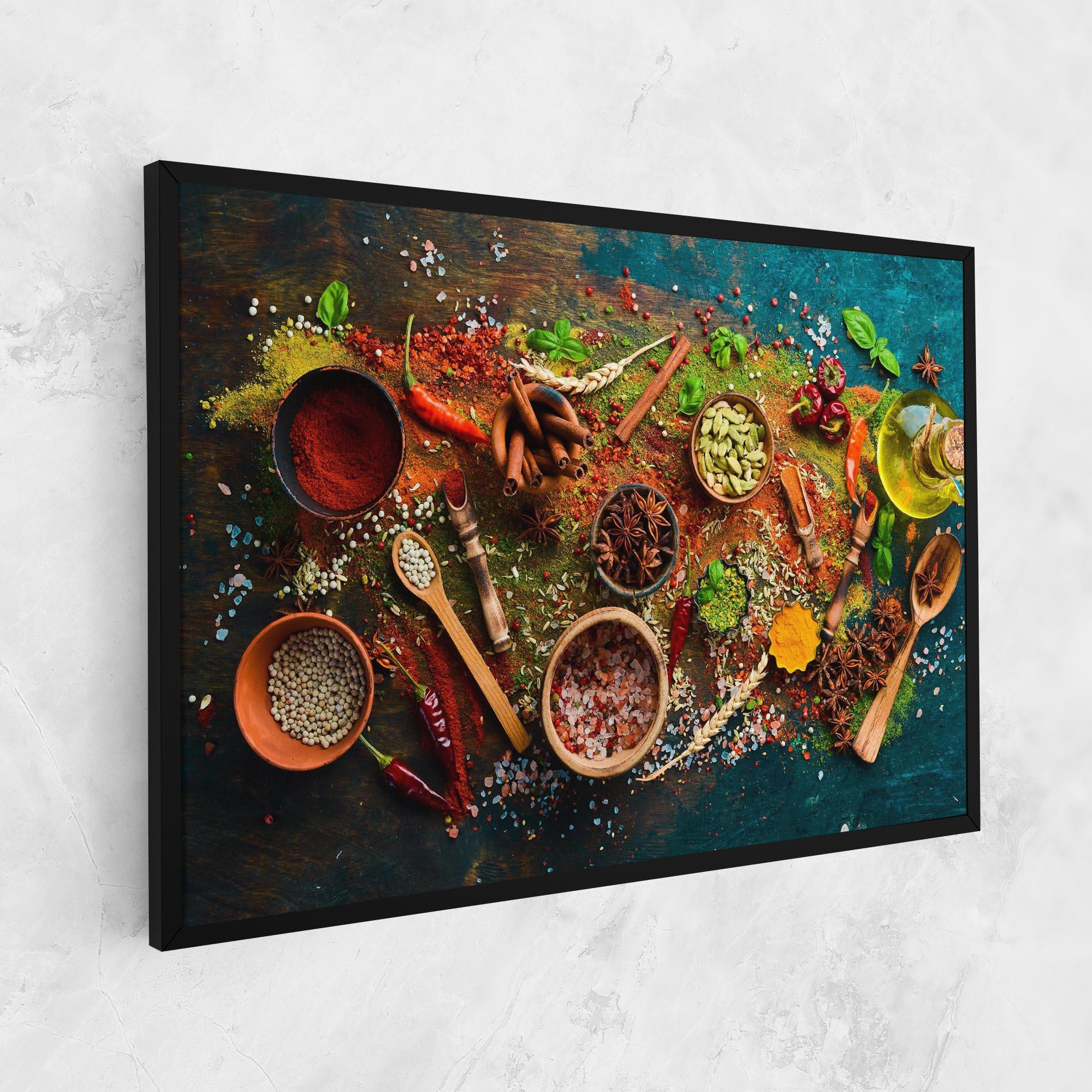 Leinwandbild Seasonings Mix mockup 1