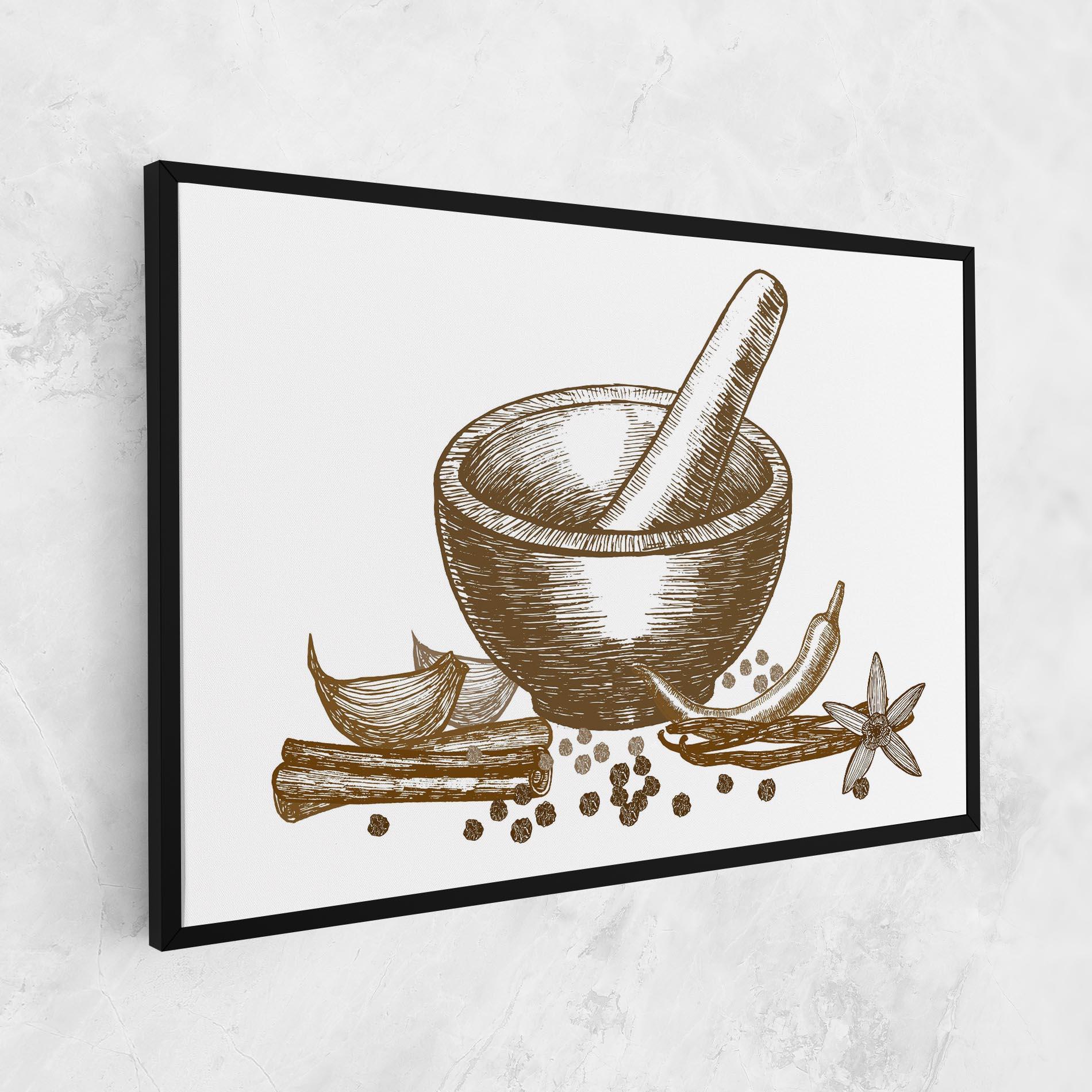 Leinwandbild Spicies mockup 1