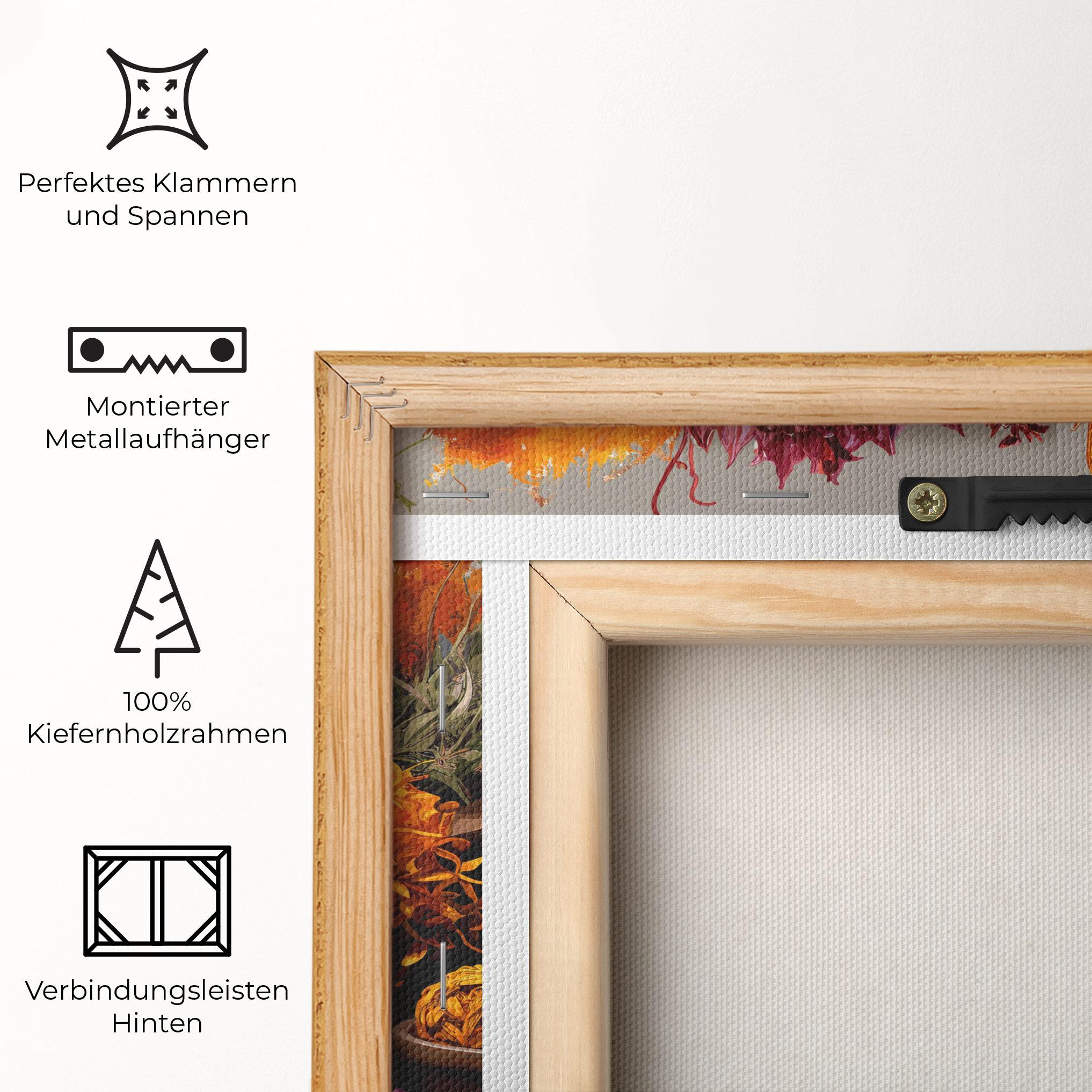 Leinwandbild Autumn Seasoning mockup 5