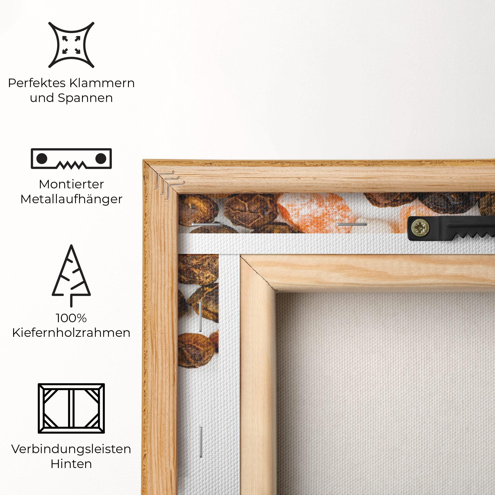 Leinwandbild Multicolored Pepper mockup 5