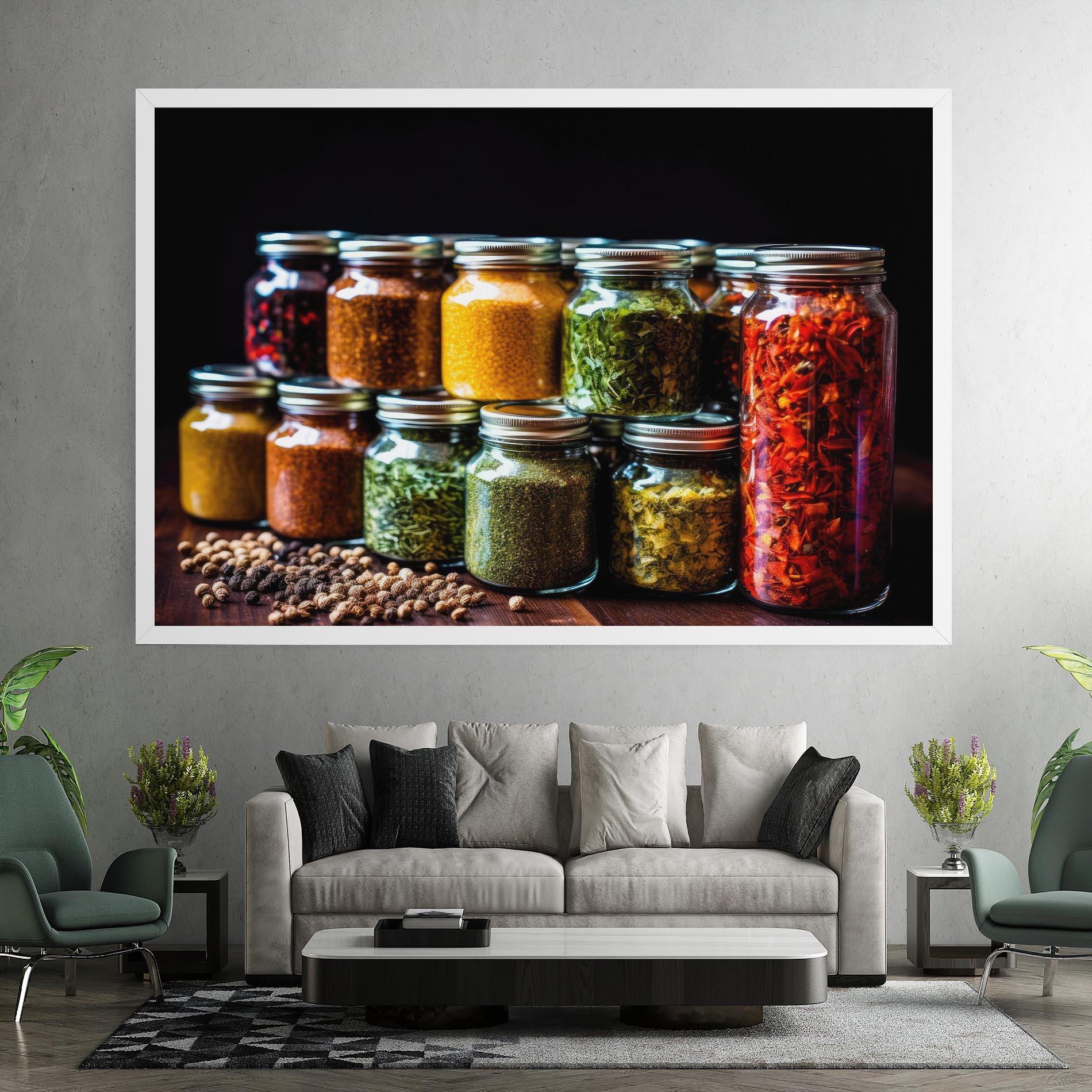 Leinwandbild Kitchen Spice Up mockup 7