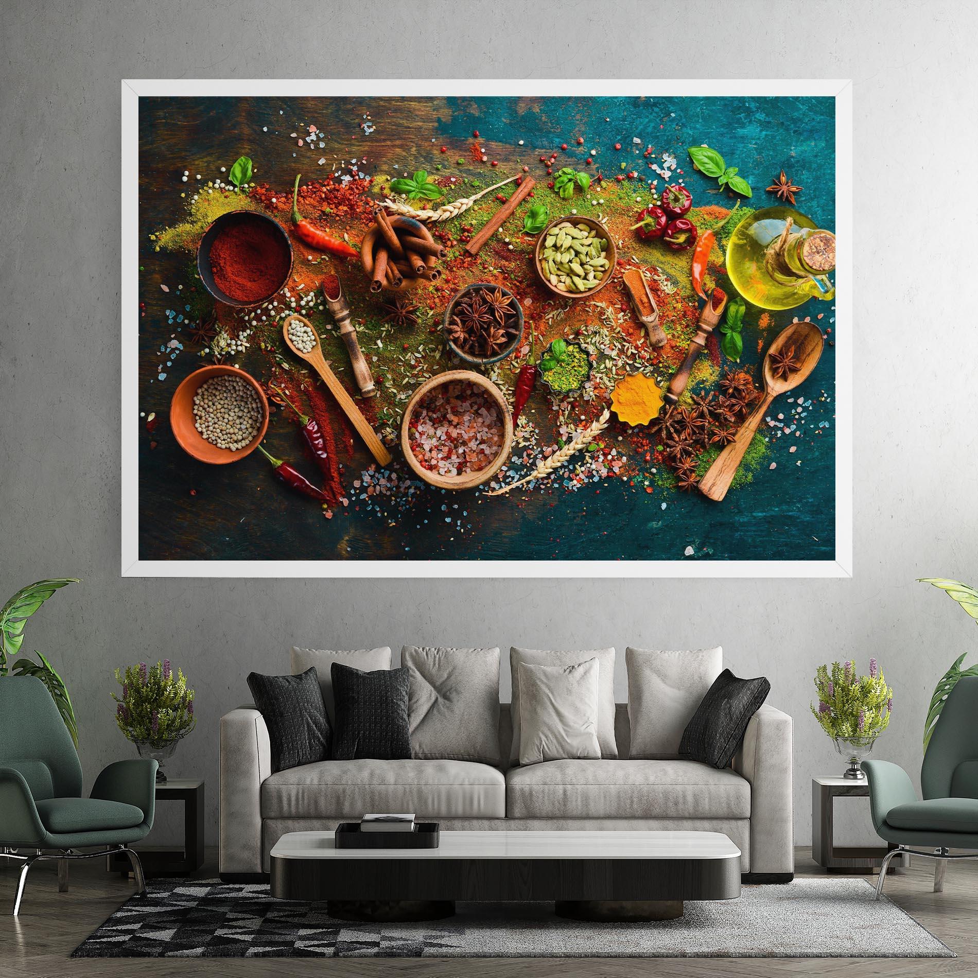 Leinwandbild Seasonings Mix mockup 7