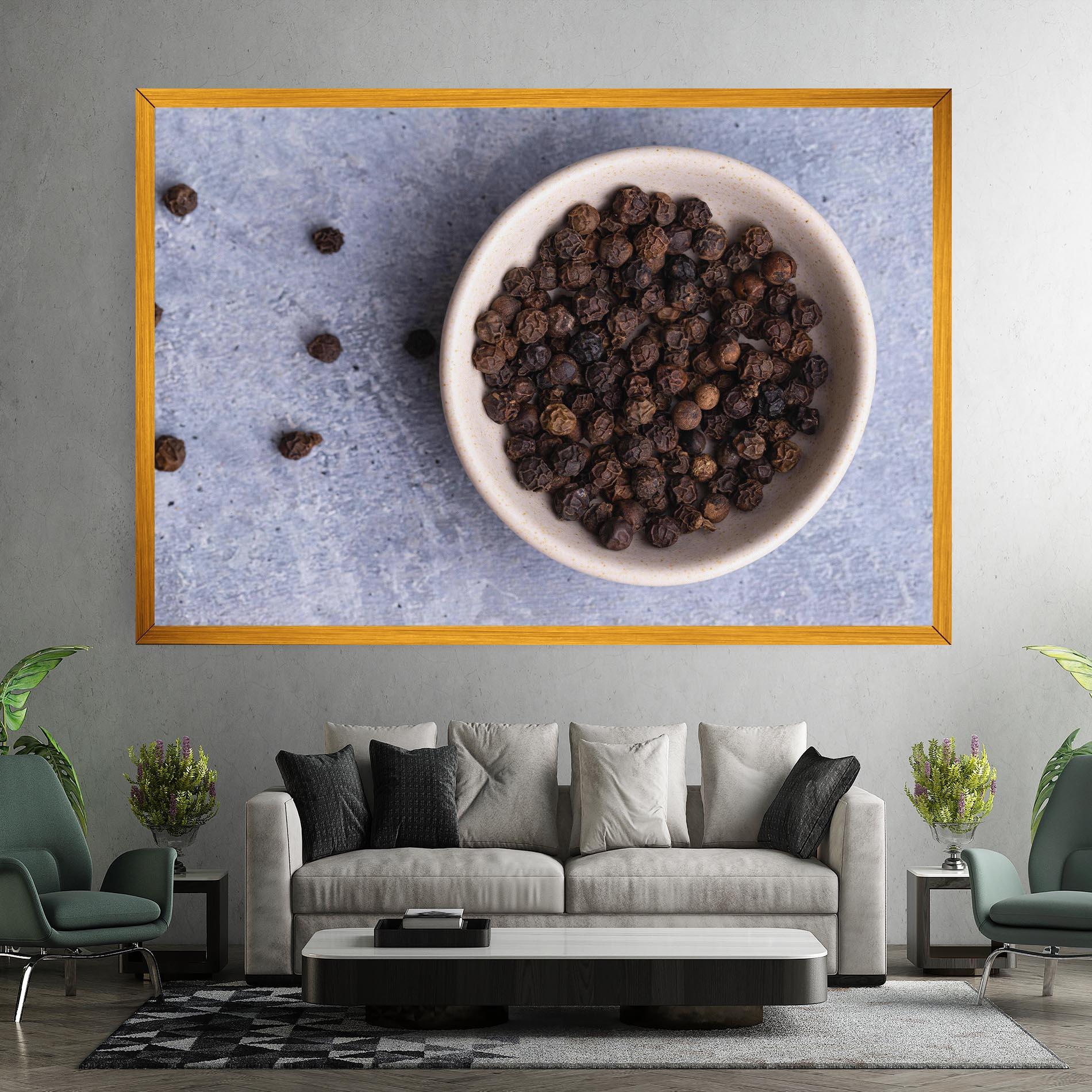 Leinwandbild Black Pepper mockup 7