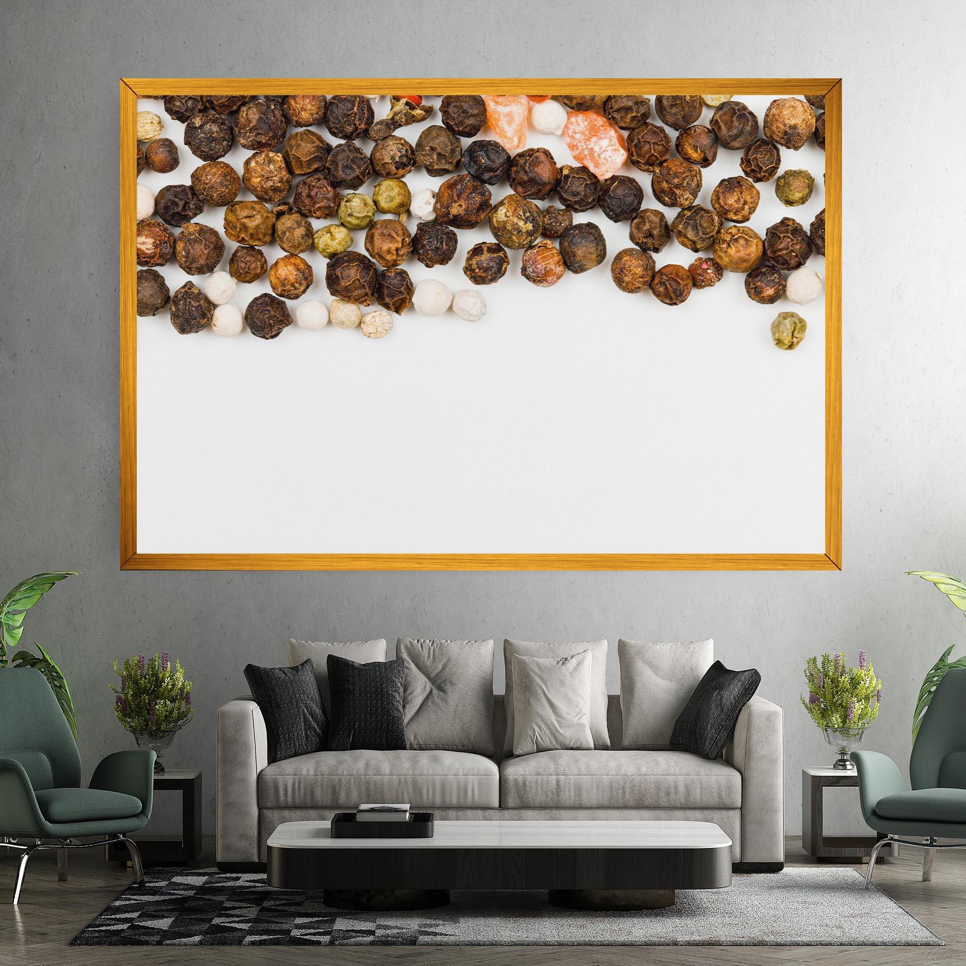 Leinwandbild Multicolored Pepper mockup 7