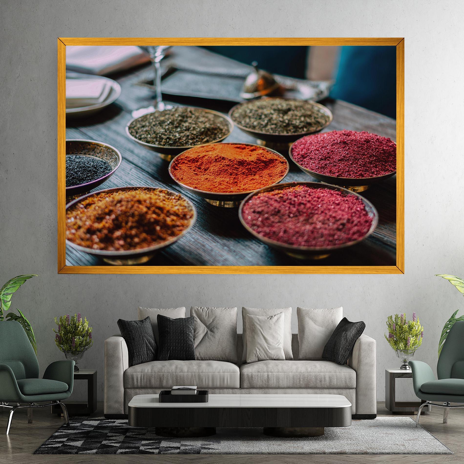 Leinwandbild Papper Mix mockup 7