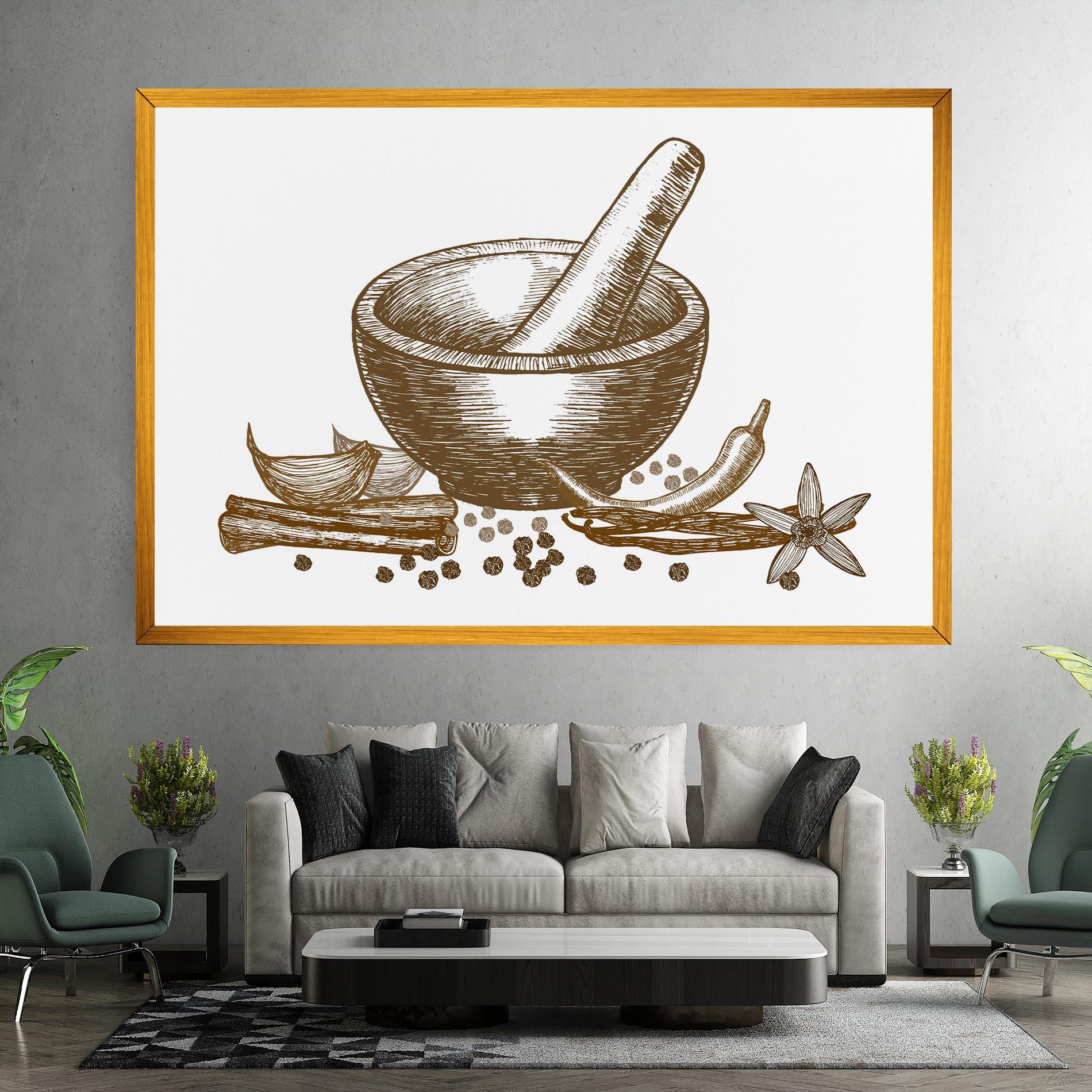 Leinwandbild Spicies mockup 7