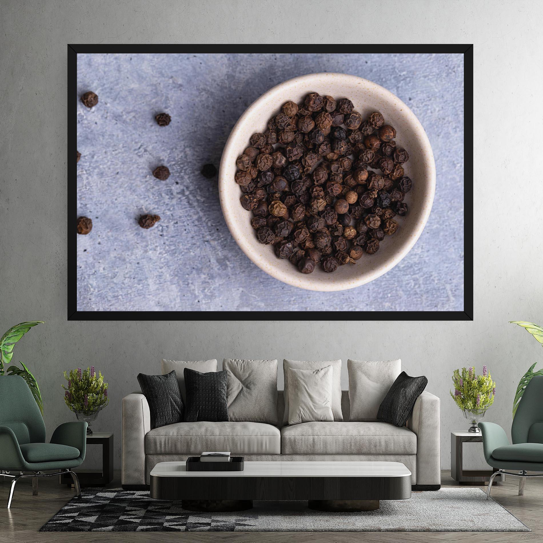 Leinwandbild Black Pepper mockup 7