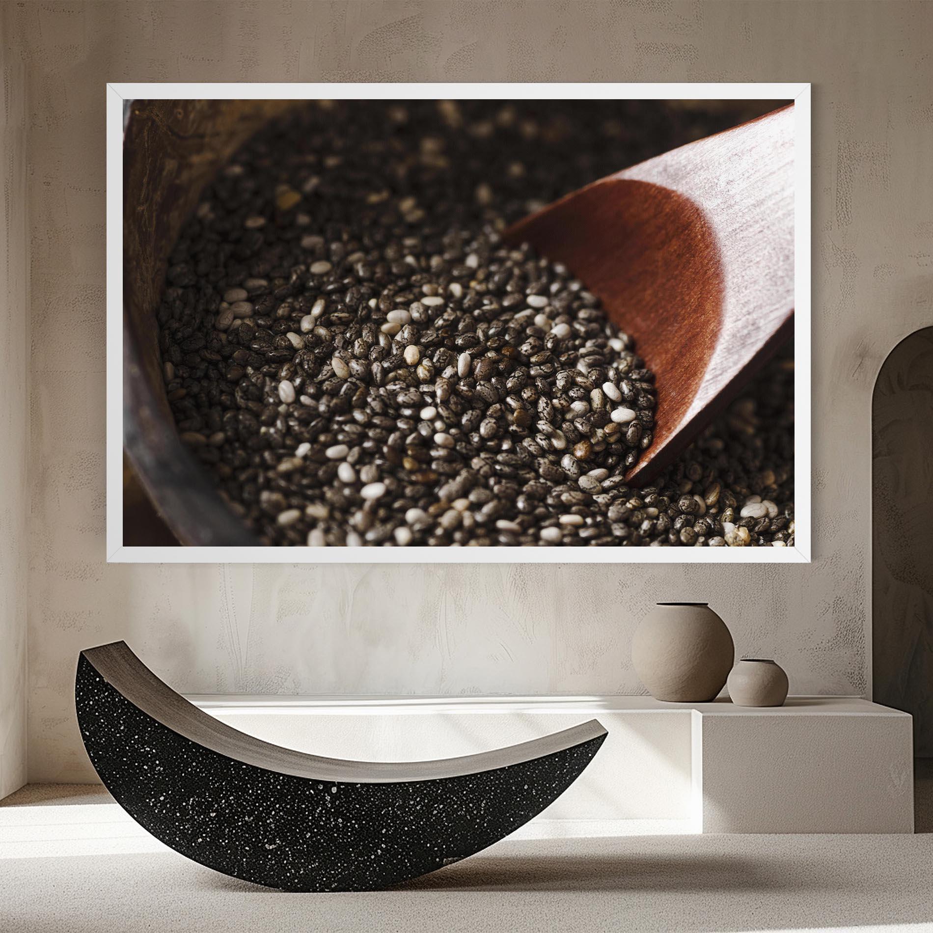 Leinwandbild Organic Seeds mockup 8