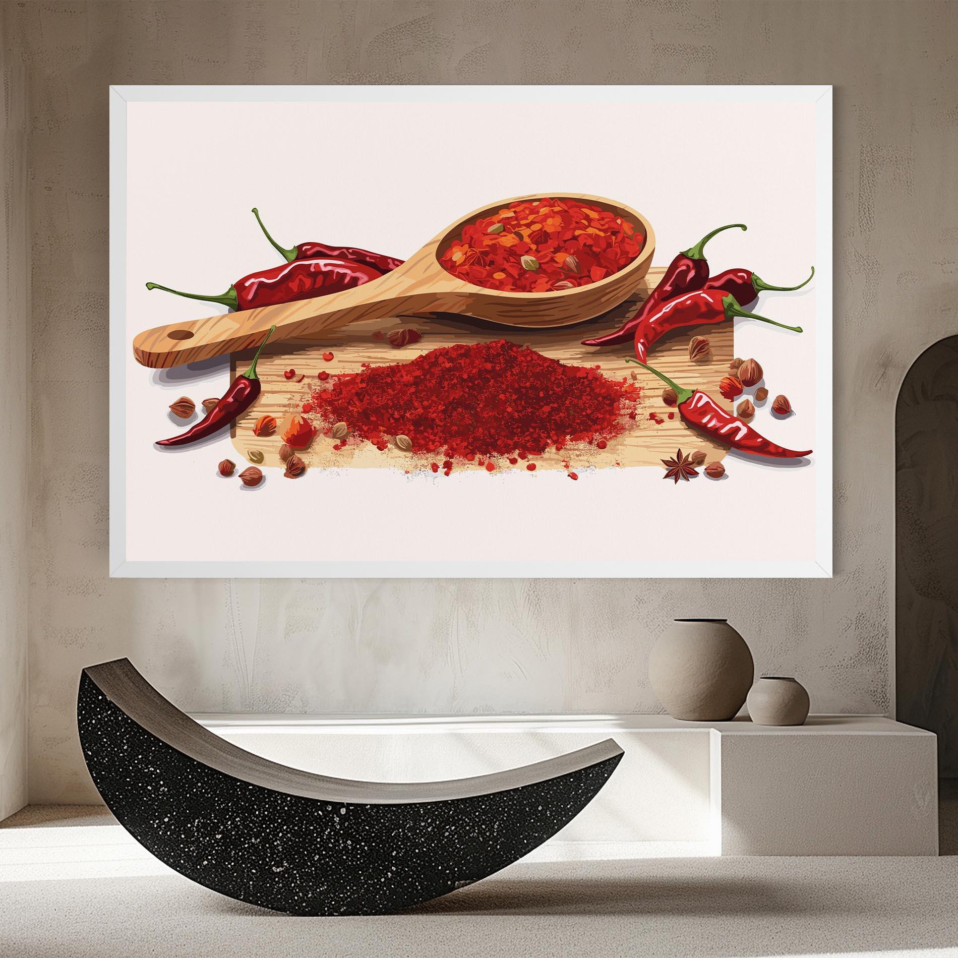 Leinwandbild Spoon Of Papper mockup 8