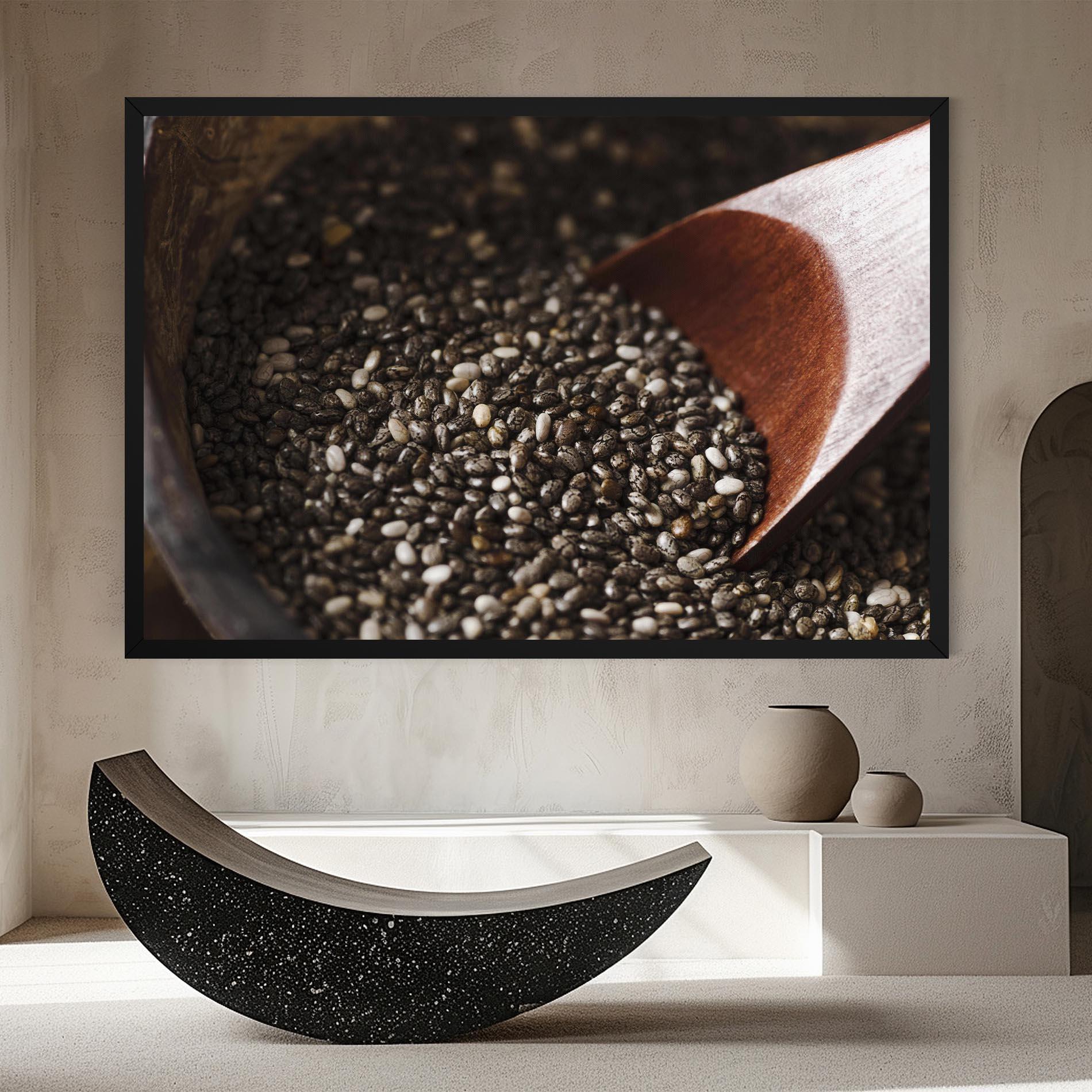 Leinwandbild Organic Seeds mockup 8