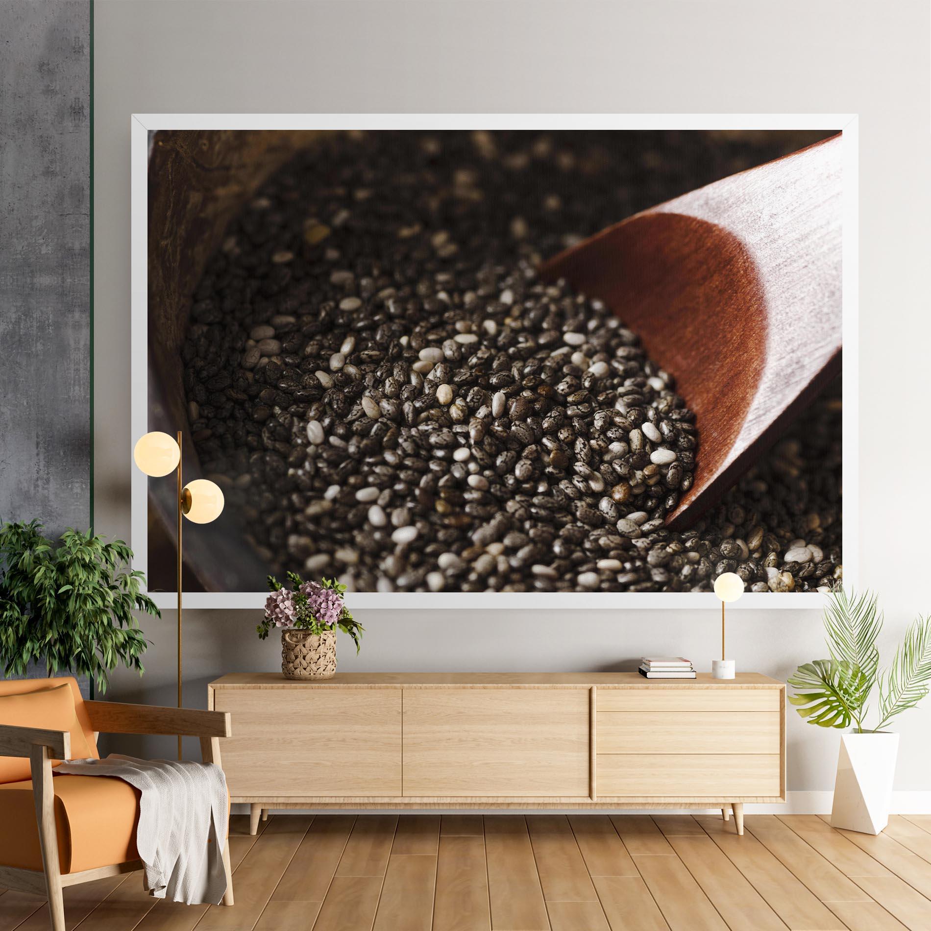 Leinwandbild Organic Seeds mockup 9