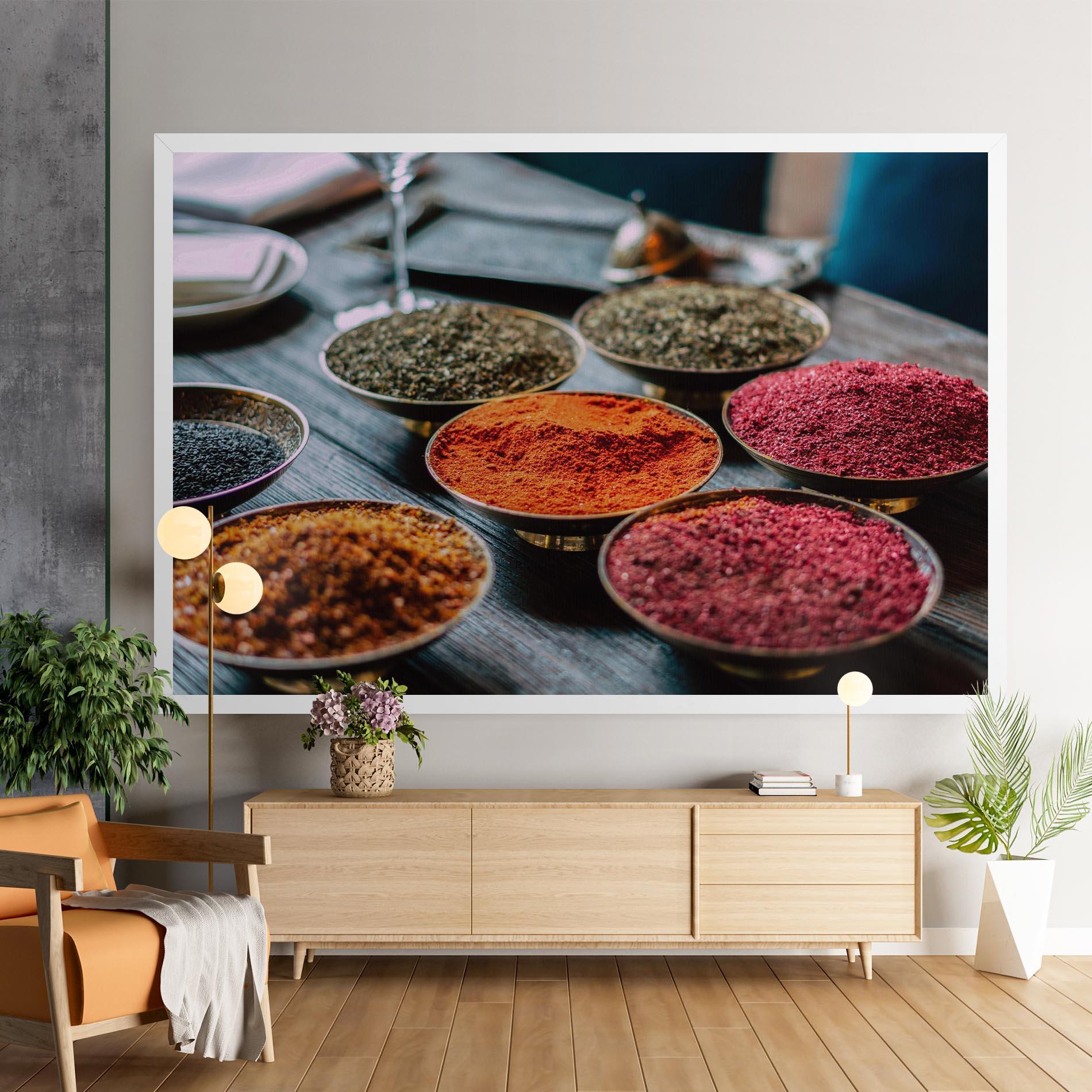 Leinwandbild Papper Mix mockup 9