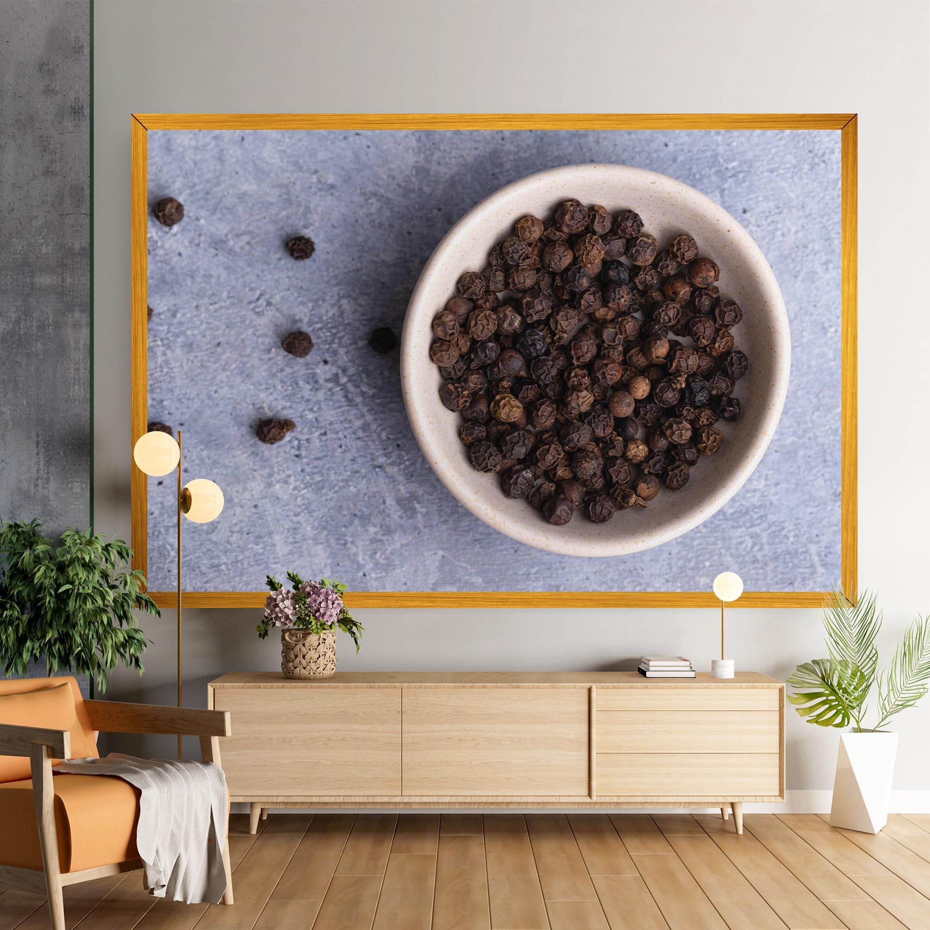 Leinwandbild Black Pepper mockup 9