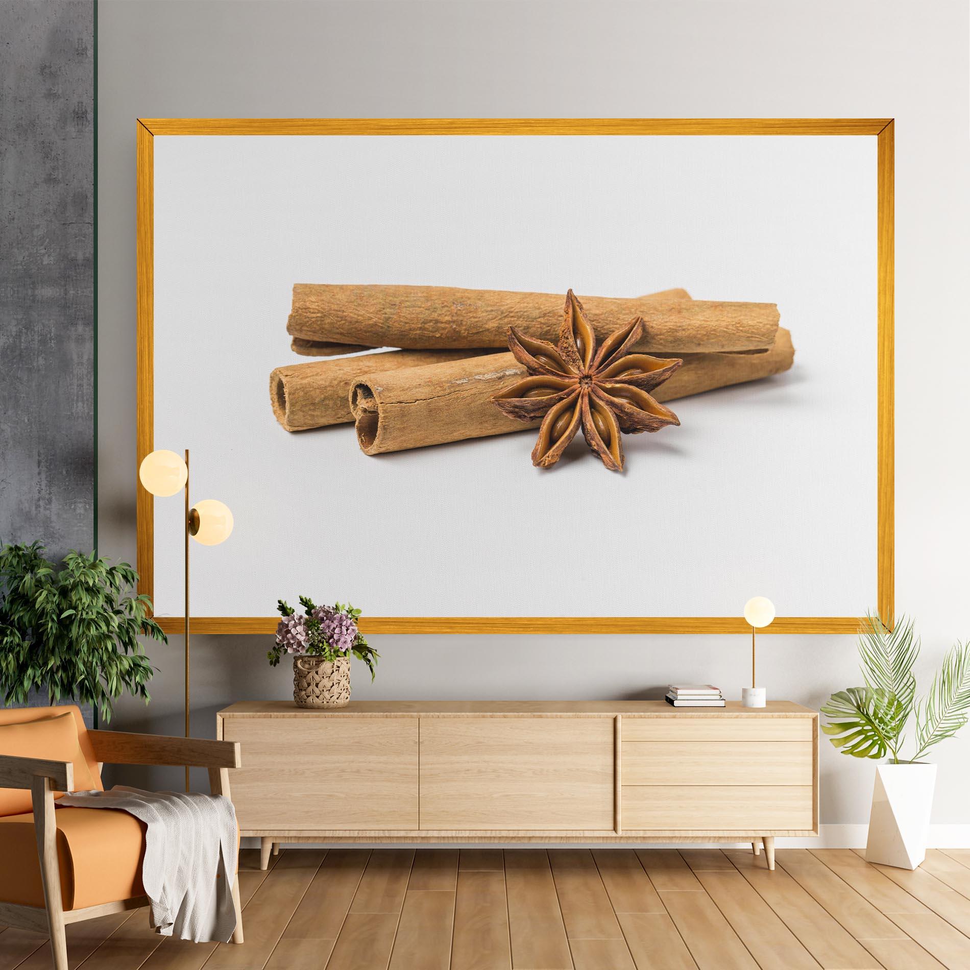 Leinwandbild Cinnamon Anise mockup 9