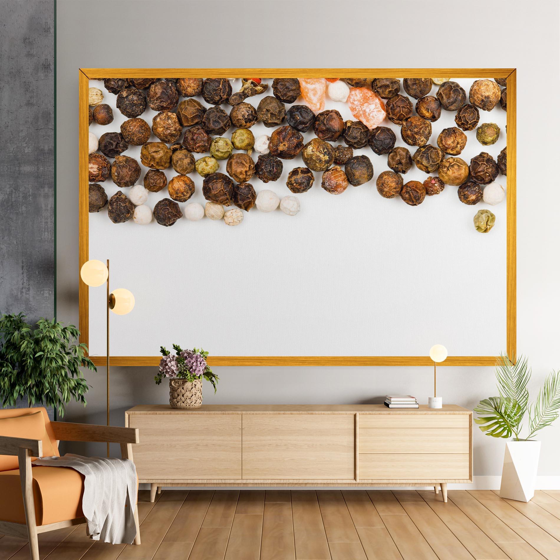 Leinwandbild Multicolored Pepper mockup 9