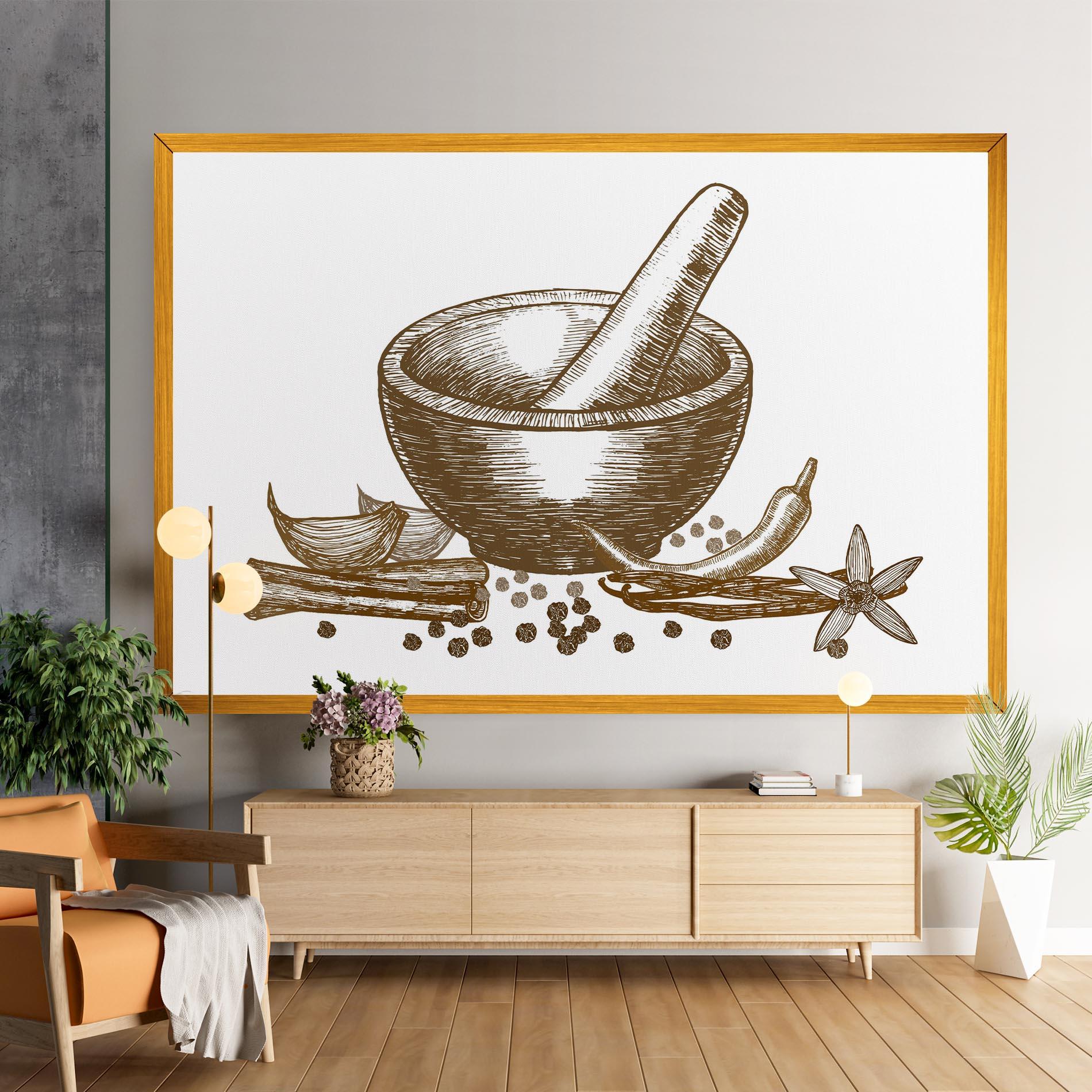 Leinwandbild Spicies mockup 9