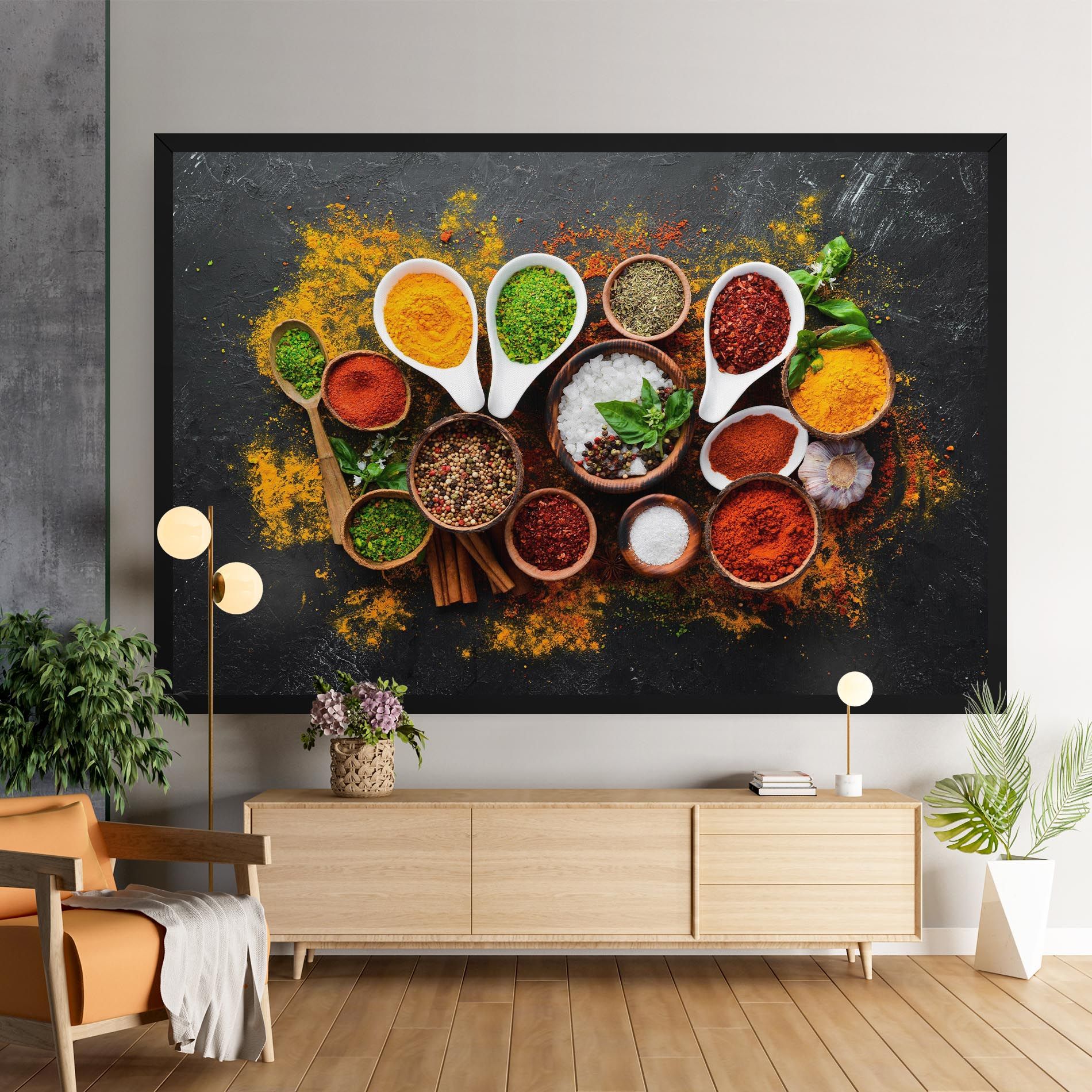 Colorful Herbs Spices mockup 9