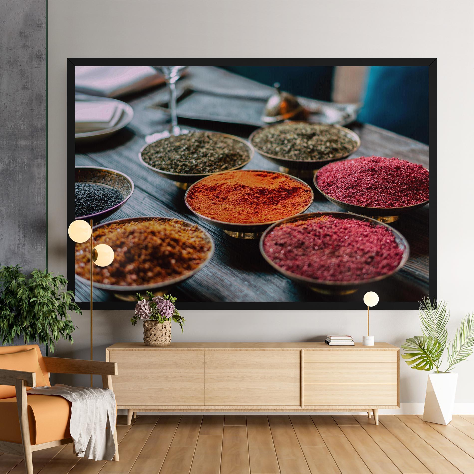 Leinwandbild Papper Mix mockup 9