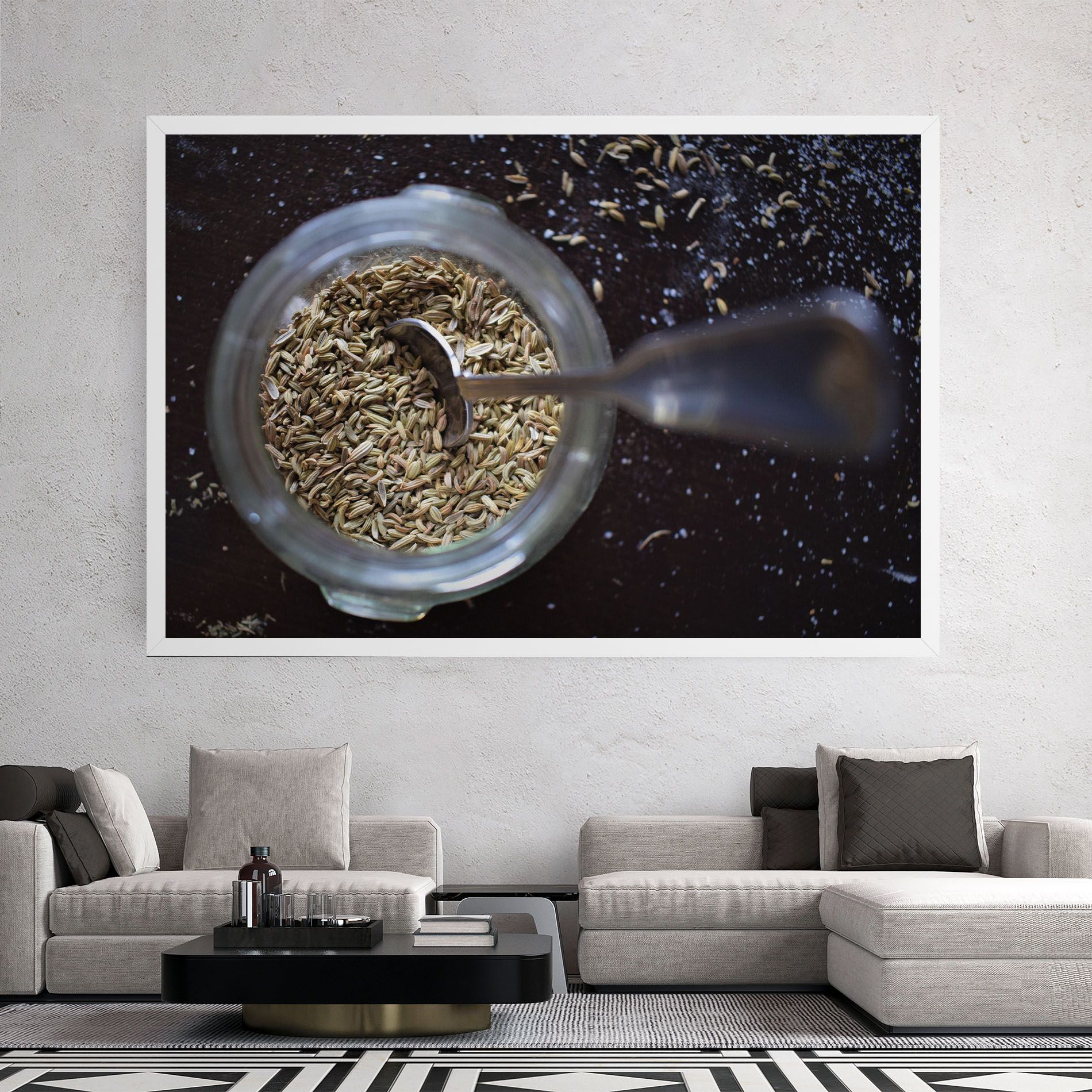 Jar With Spices mockup 2