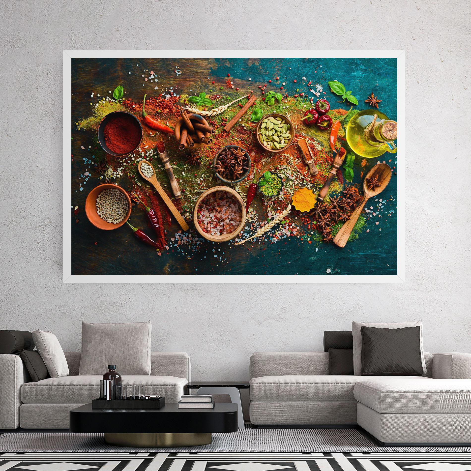 Leinwandbild Seasonings Mix mockup 2