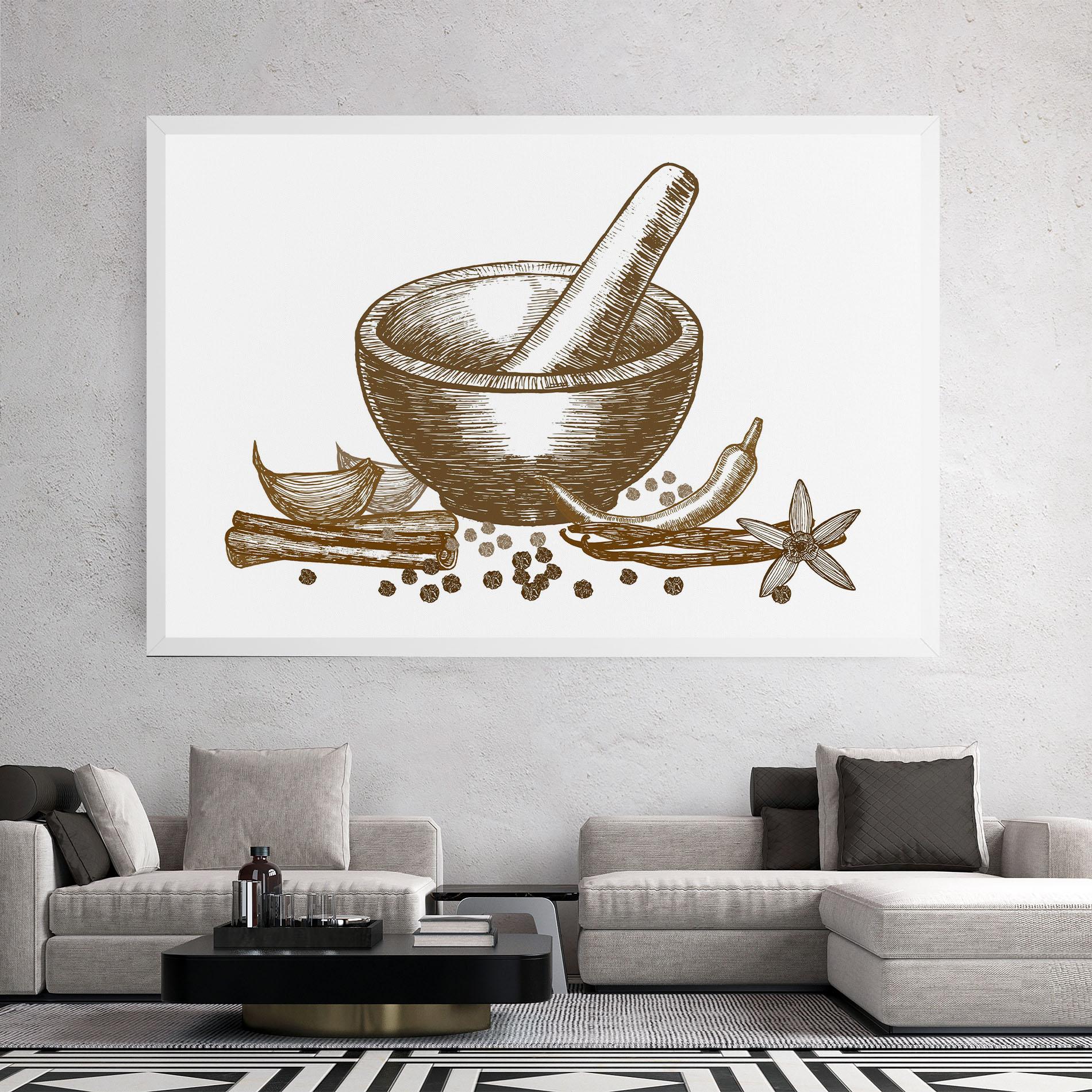 Leinwandbild Spicies mockup 2