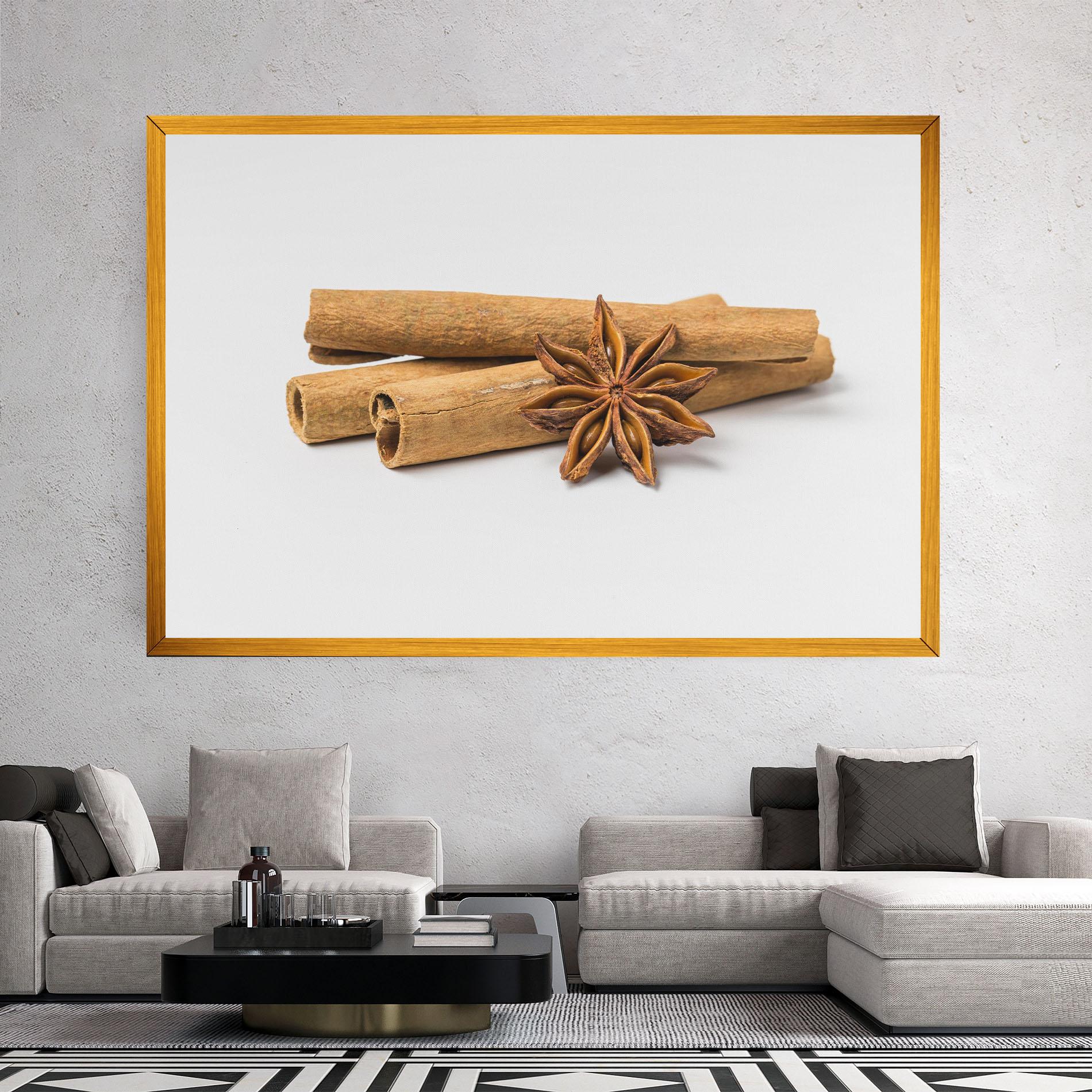 Leinwandbild Cinnamon Anise mockup 2
