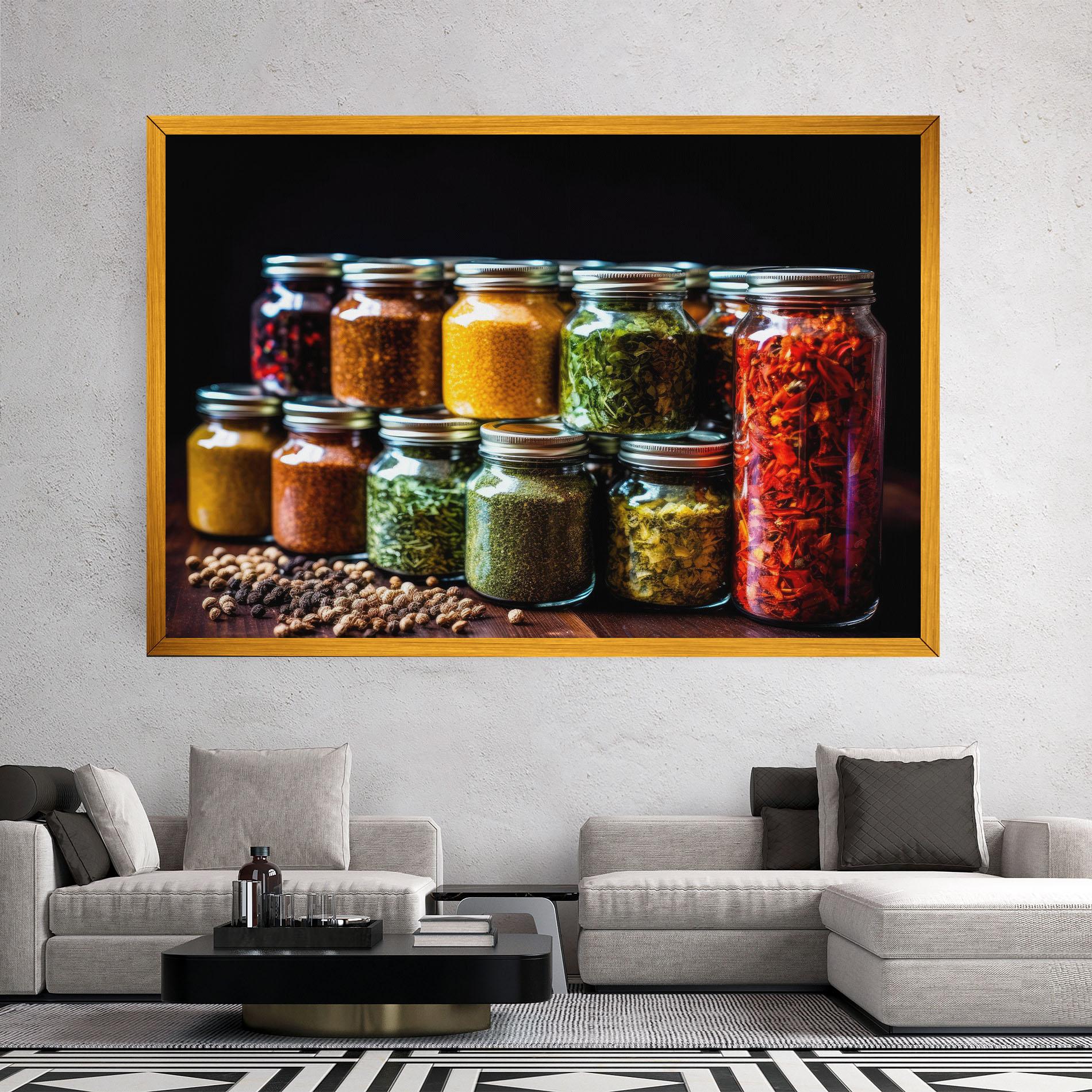 Leinwandbild Kitchen Spice Up mockup 2