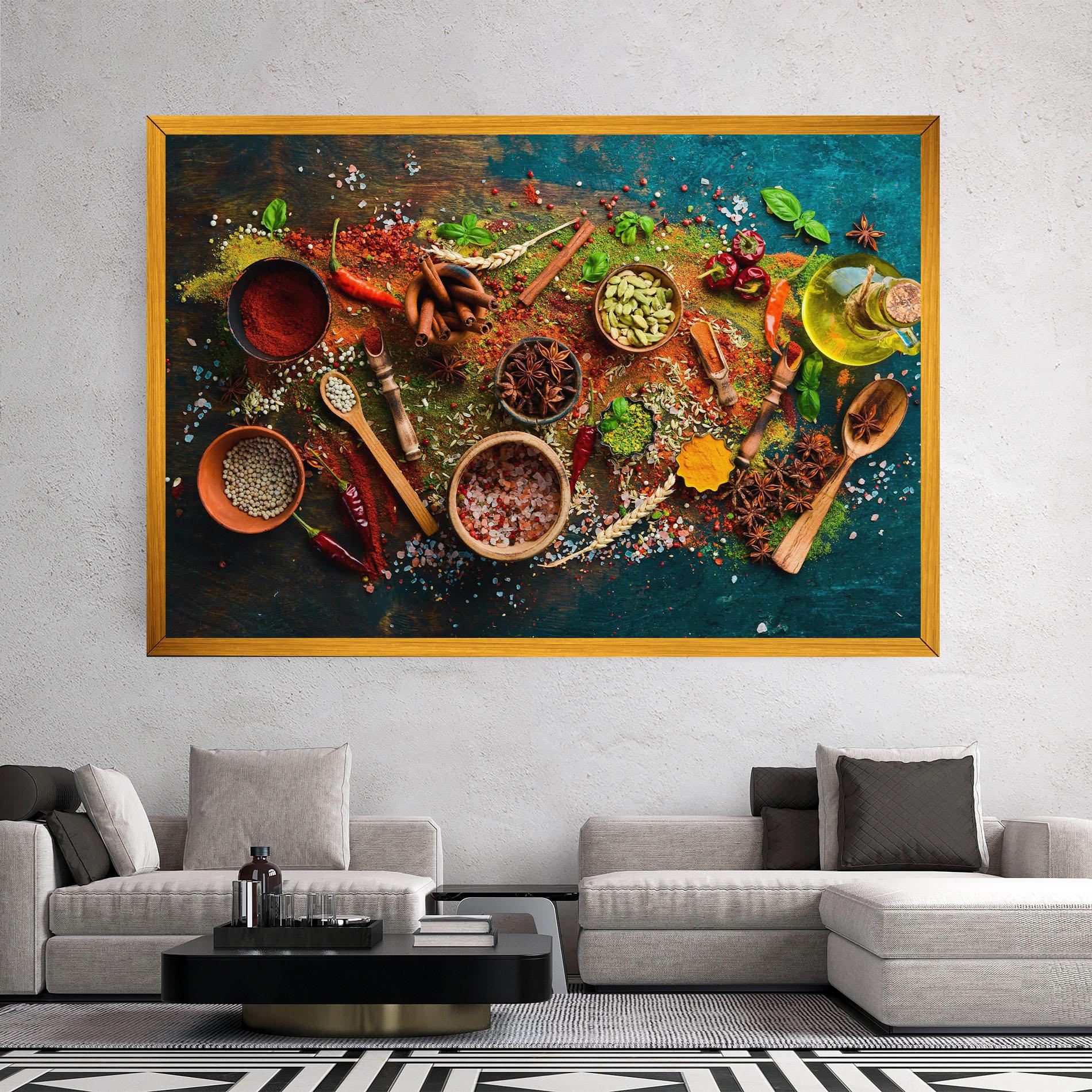 Leinwandbild Seasonings Mix mockup 2