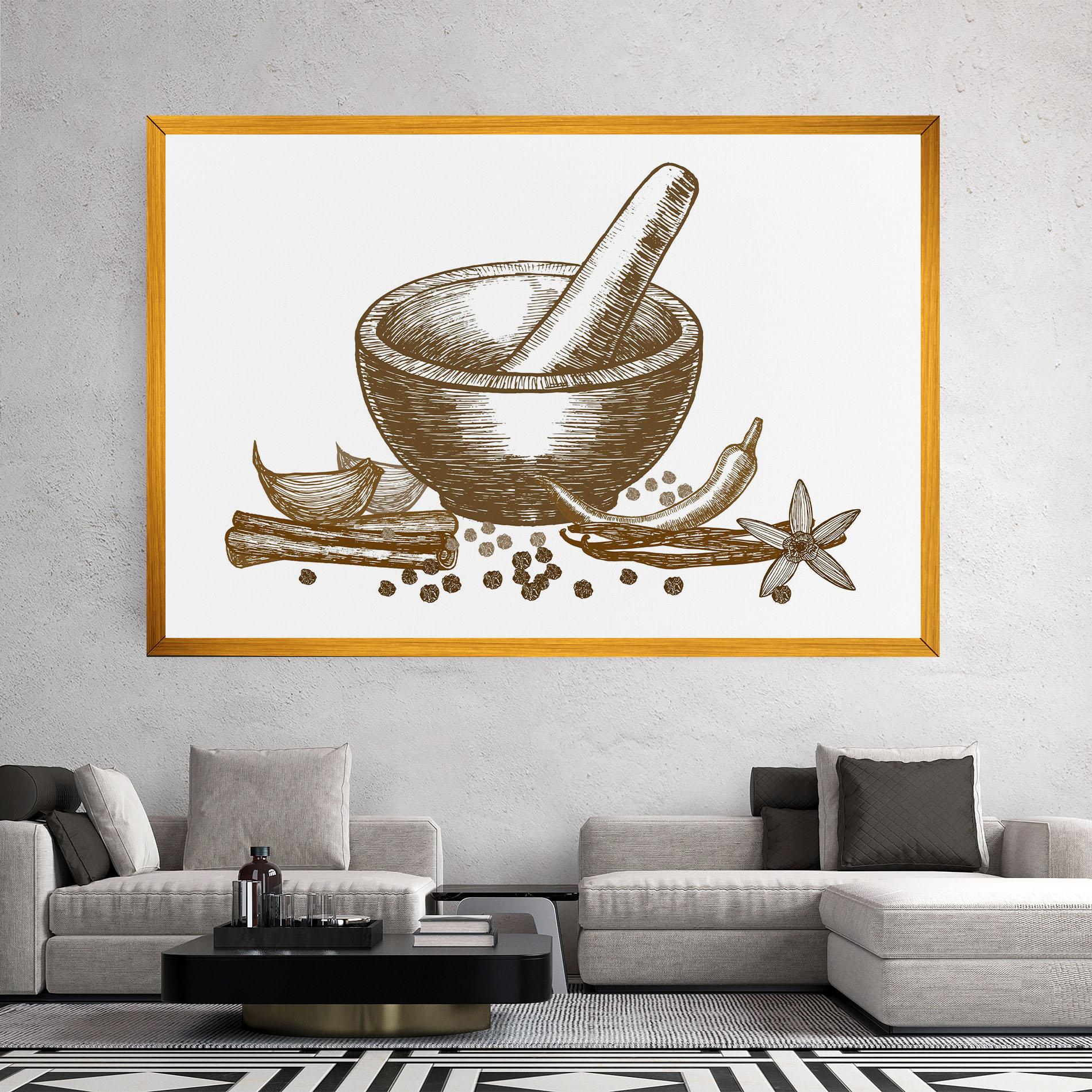 Leinwandbild Spicies mockup 2