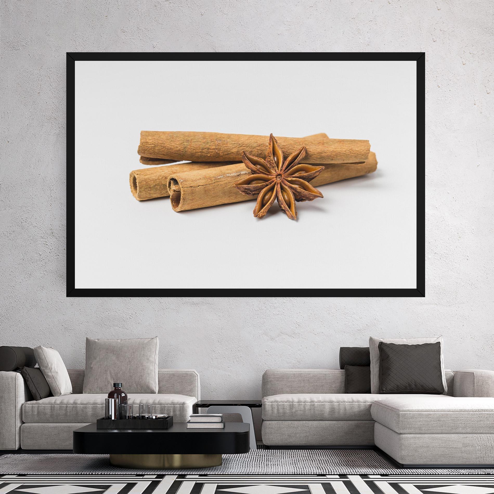 Leinwandbild Cinnamon Anise mockup 2