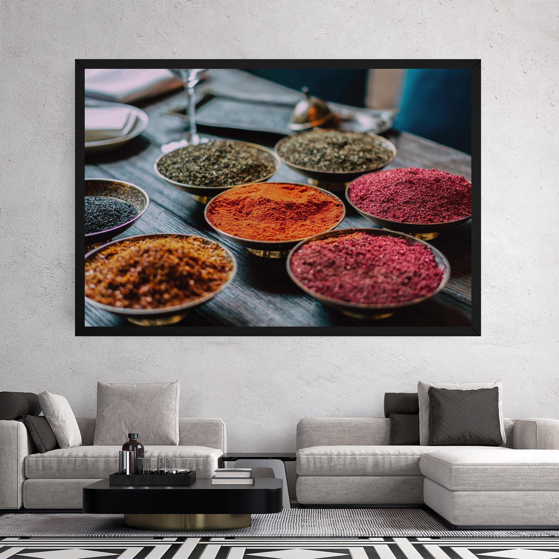 Leinwandbild Papper Mix mockup 2