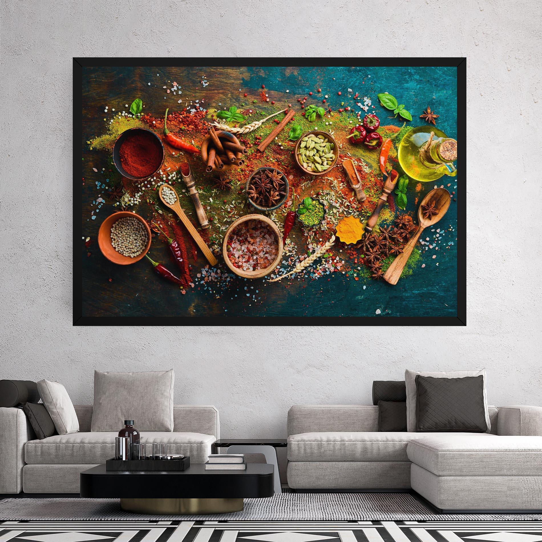 Leinwandbild Seasonings Mix mockup 2